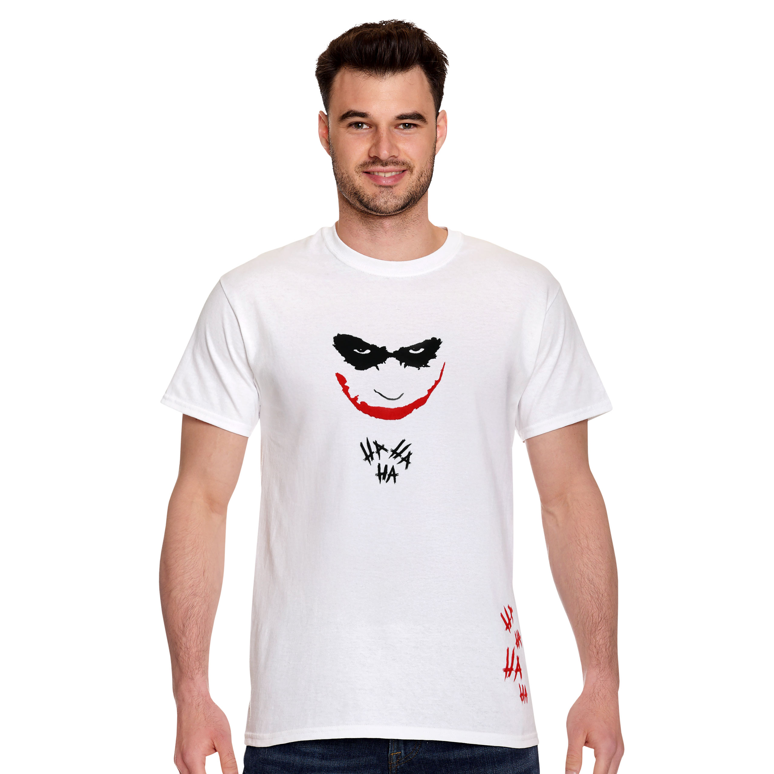 Joker - Hahaha Premium koszulka oversize biała