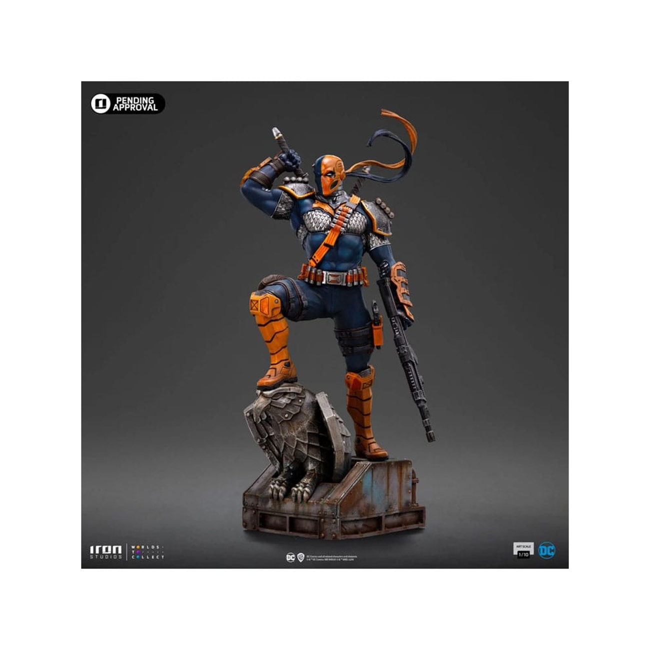 DC Comics Series nr 9 1/10-skala staty Deathstroke 26 cm