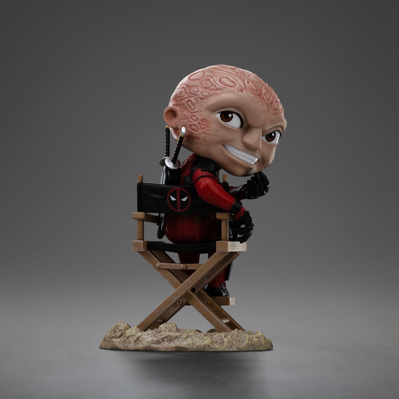 Deadpool & Wolverine Mini Co. PVC-figur Deadpool utan mask 13 cm