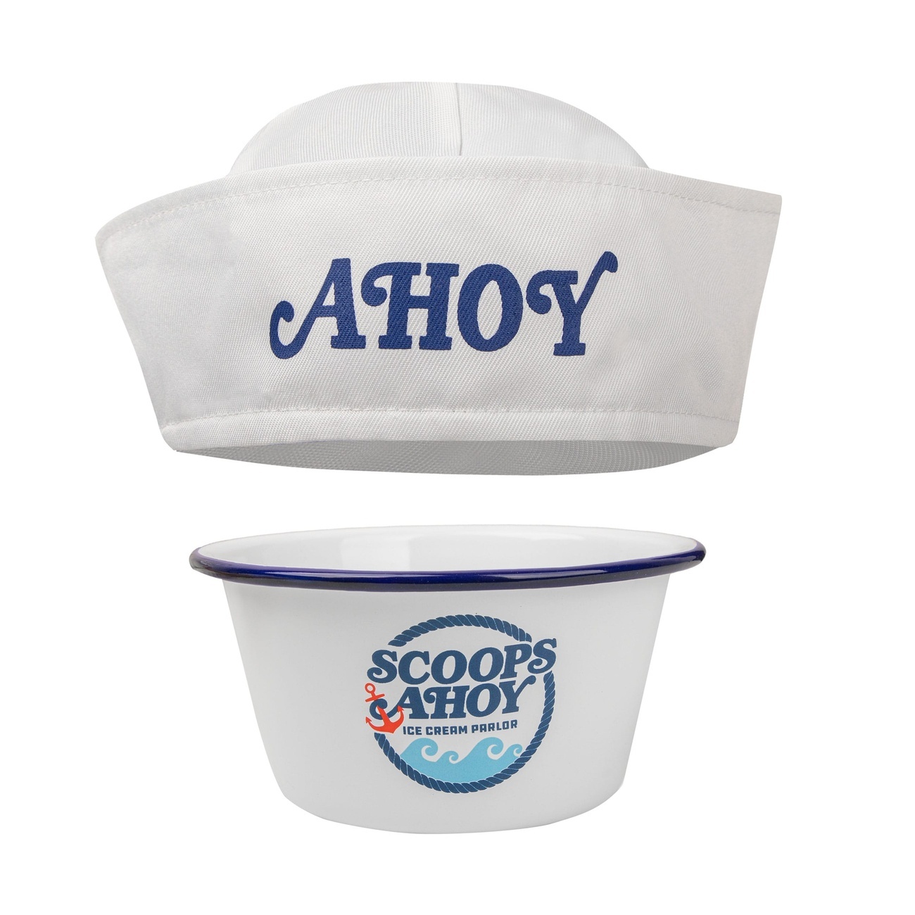 Stranger Things Eiscreme-Schüssel mit Matrosenmütze Scoops Ahoy