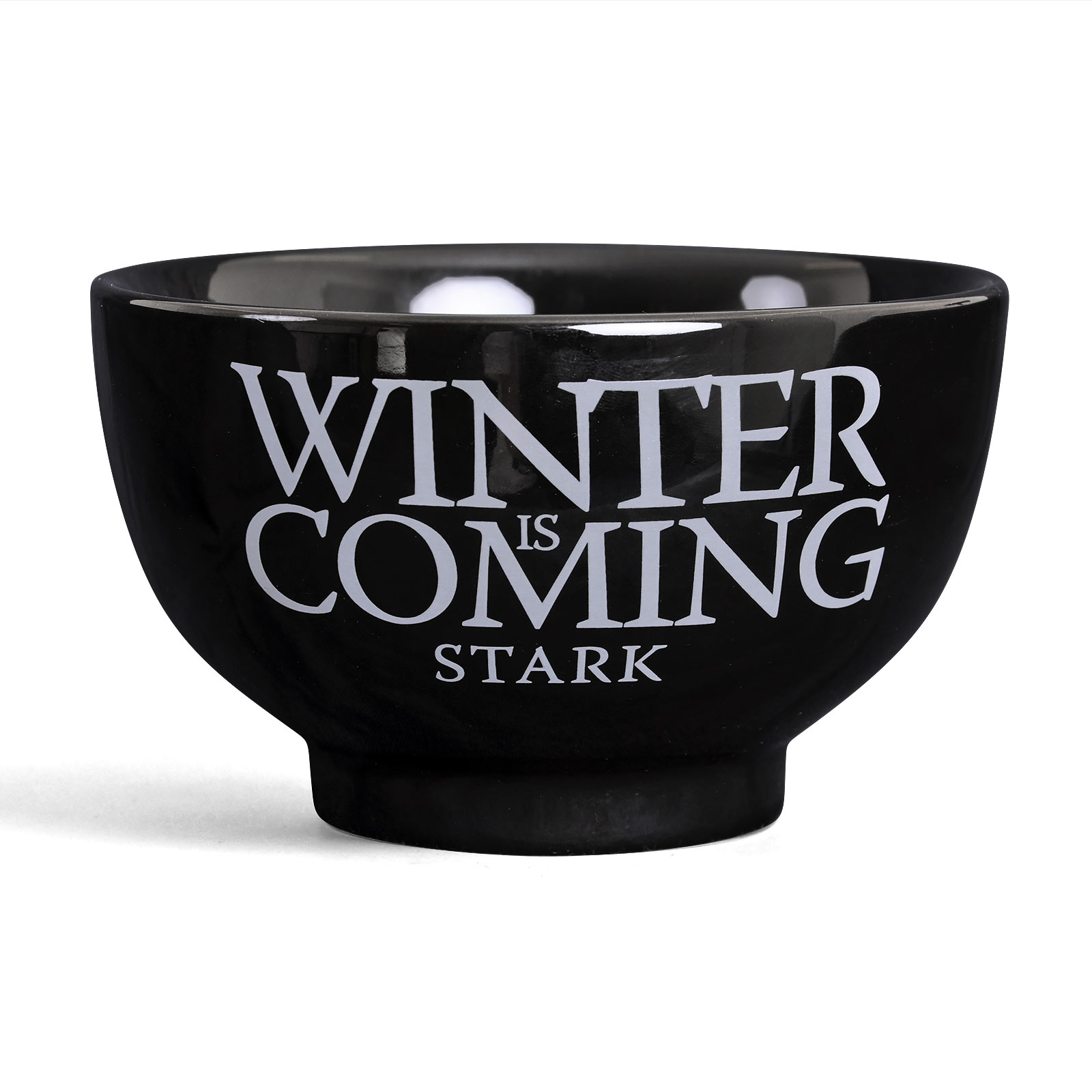 Game of Thrones - Bol à céréales noir de la Maison Stark