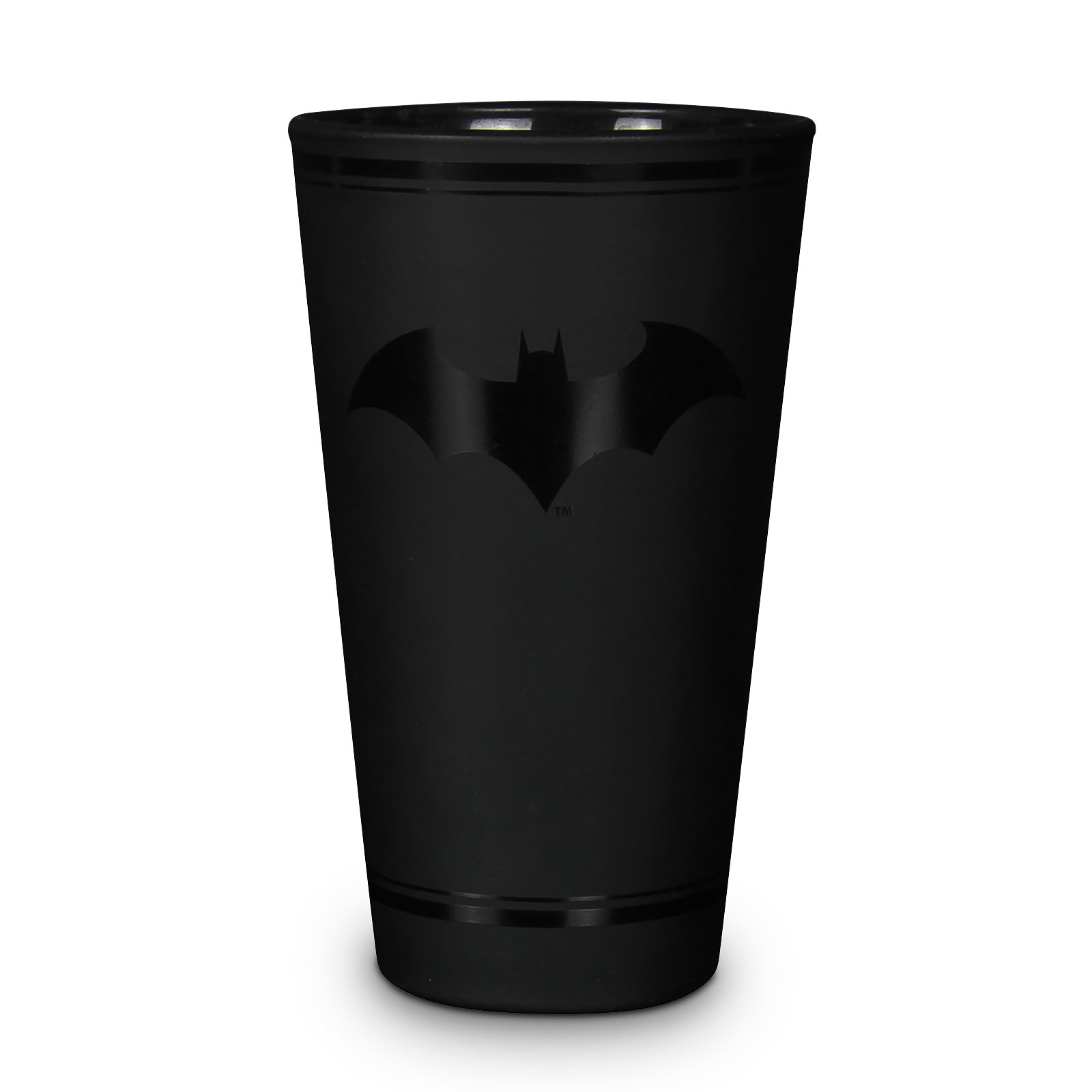 Batman - Logo Glas zwart