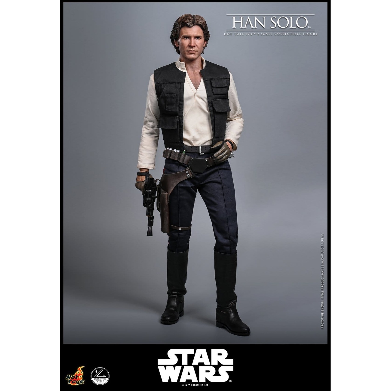 Star Wars Episodio IV - Figura de acción de Han Solo 1:4