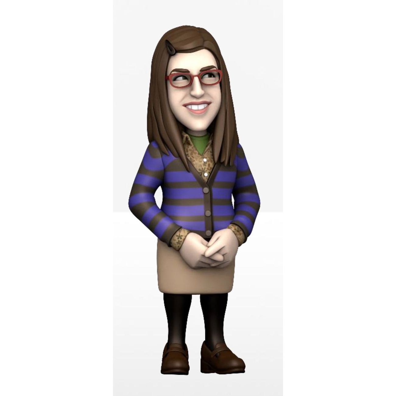 The Big Bang Theory Minix-figur Amy Farrah Fowler 12 cm