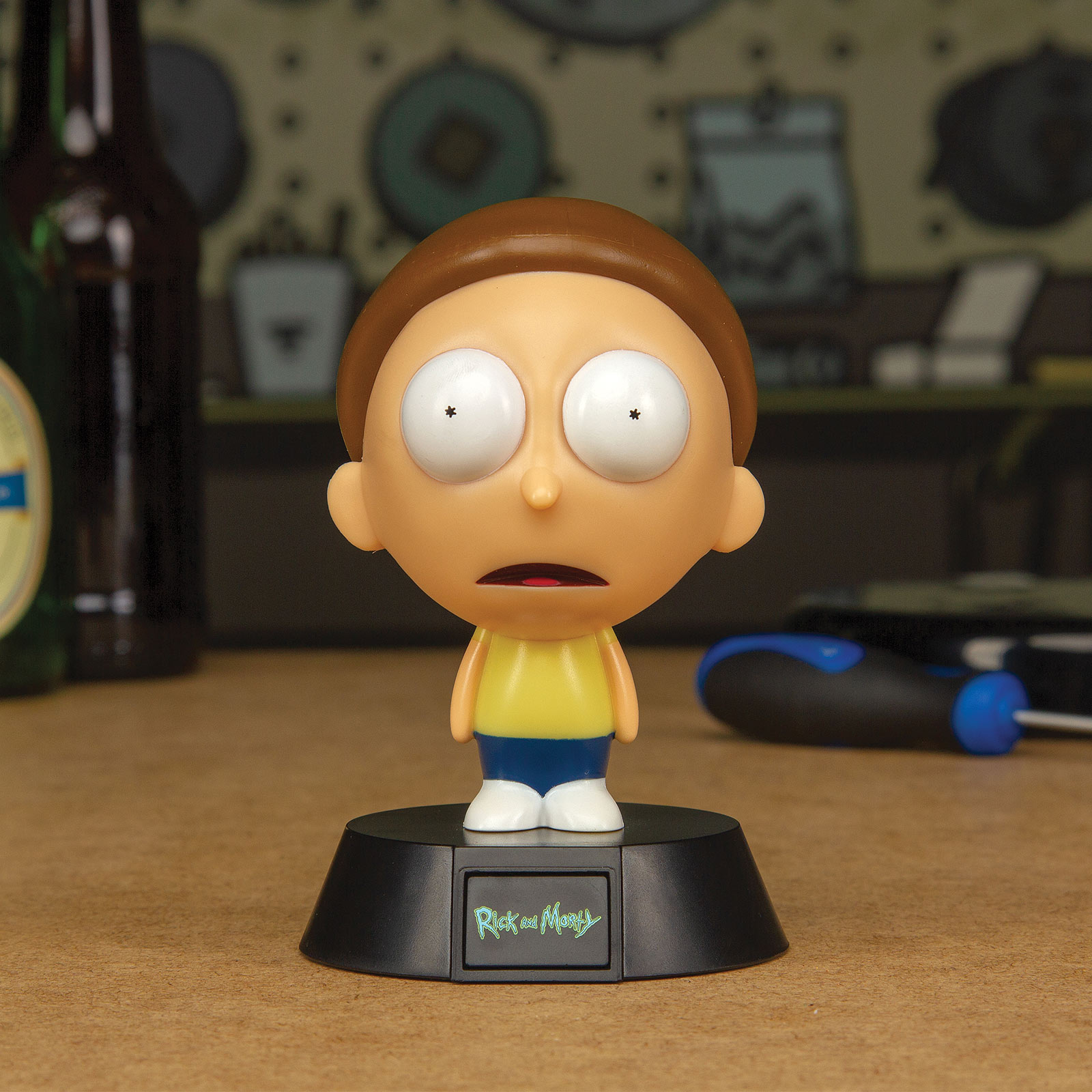 Rick and Morty - Morty Icons 3D Tischlampe