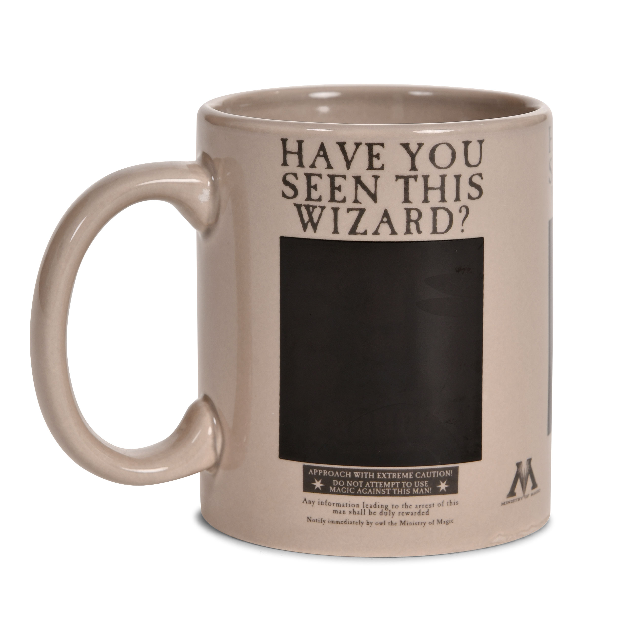 Harry Potter - Wanted Sirius Black Thermoeffekt Tasse