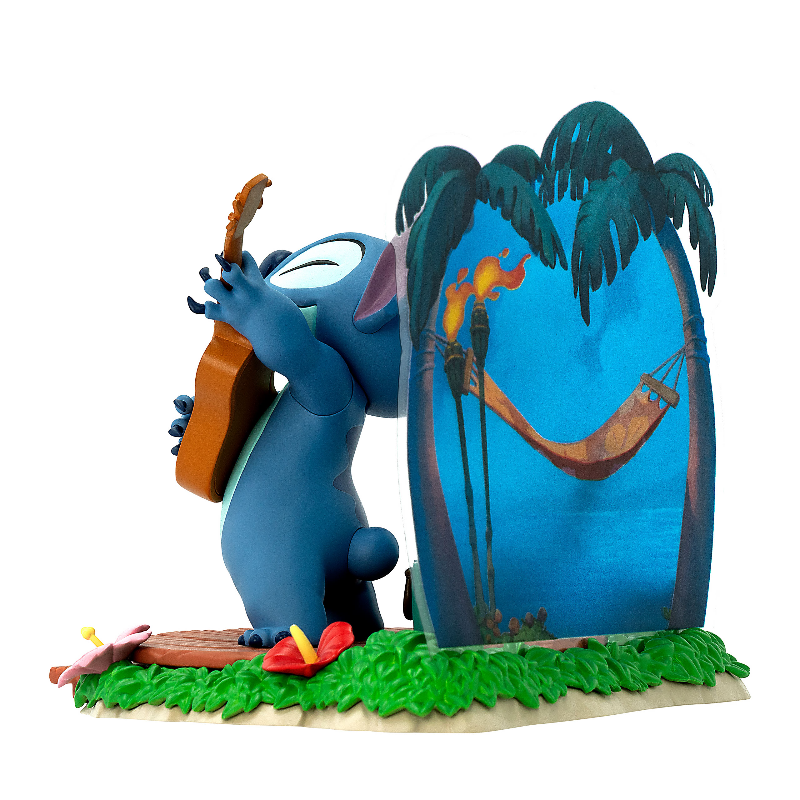 Figurine Stitch Guitare - Lilo & Stitch