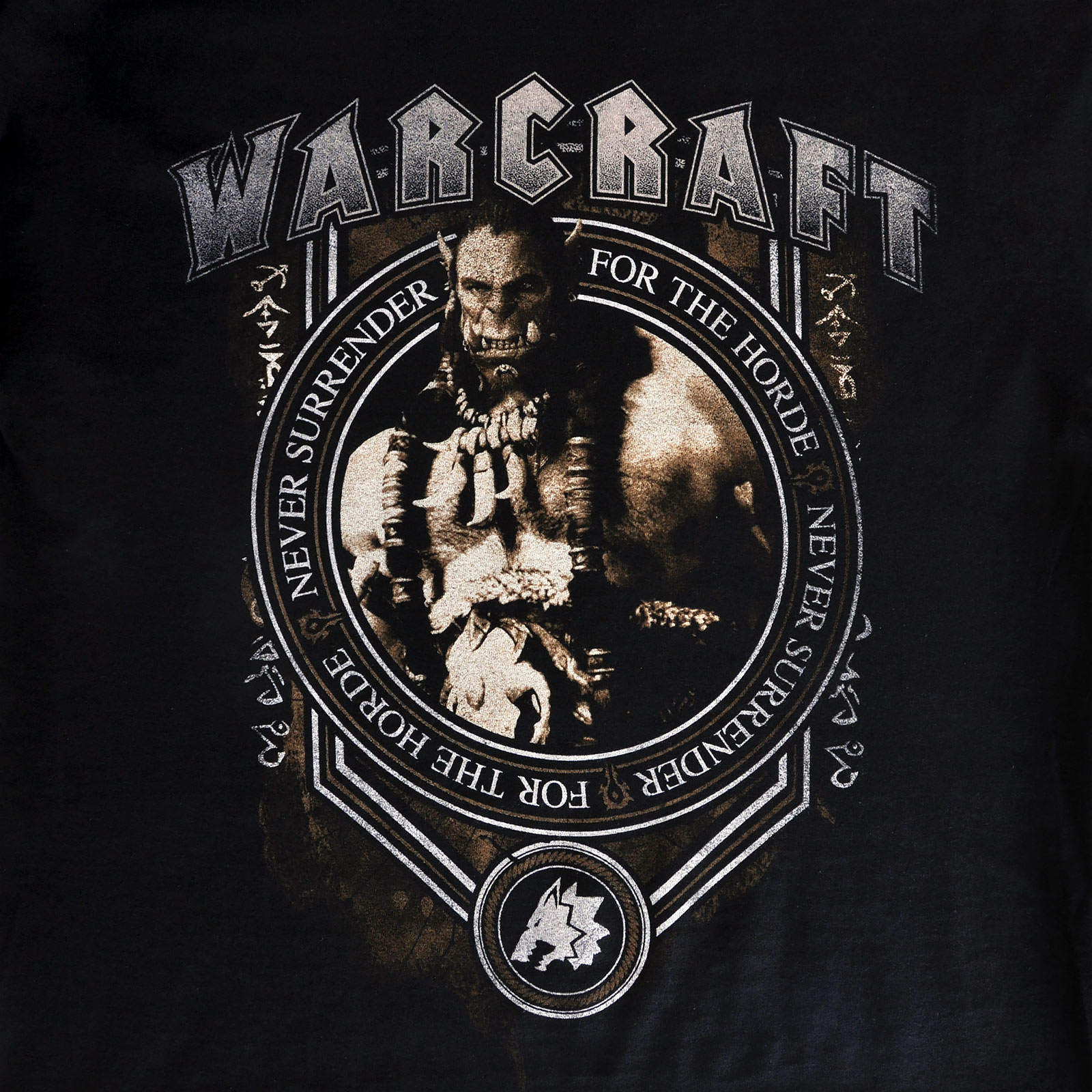 Warcraft - Durotan Noble Leader T-Shirt Zwart