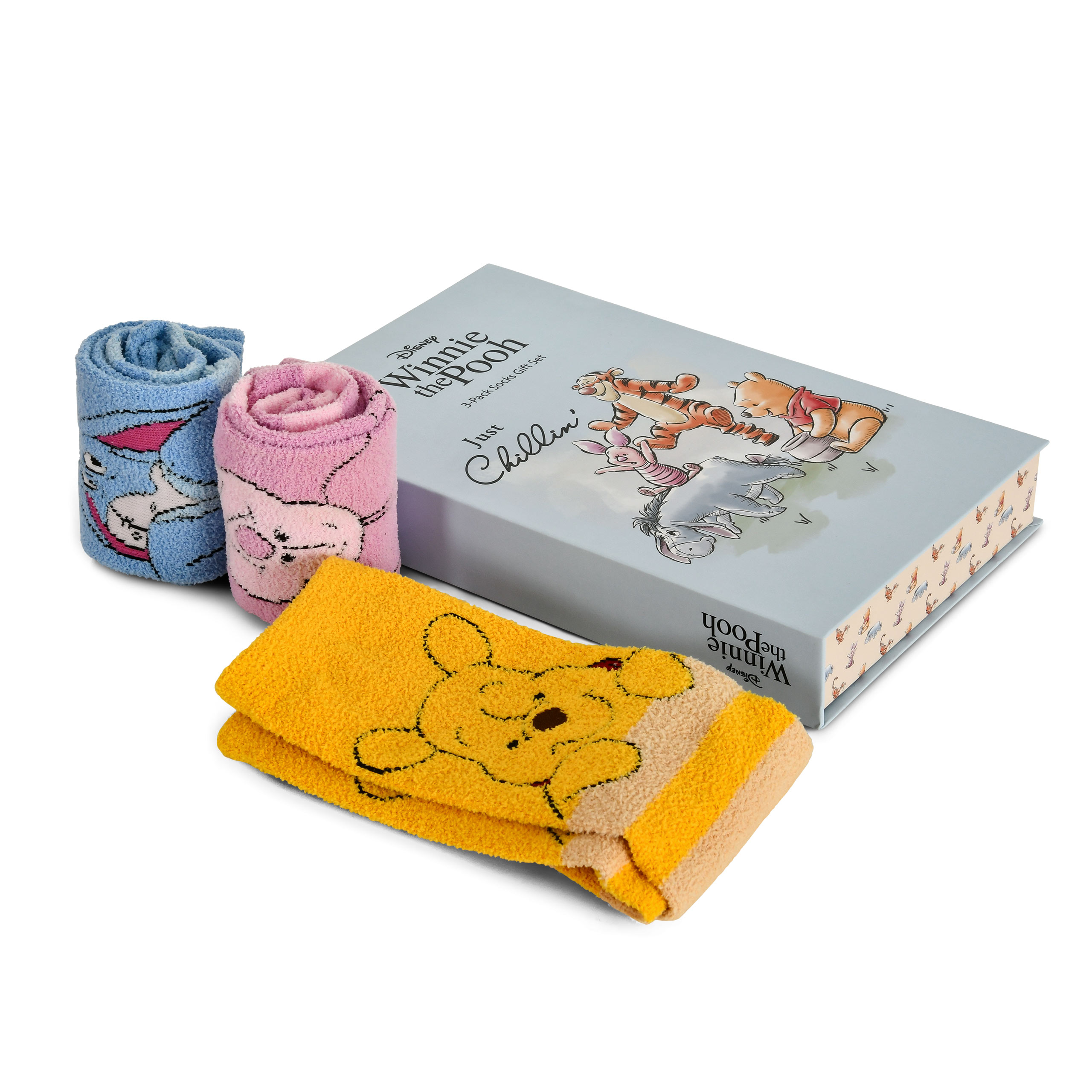 Winnie Puuh - Friends Socken 3er Set in Geschenkbox