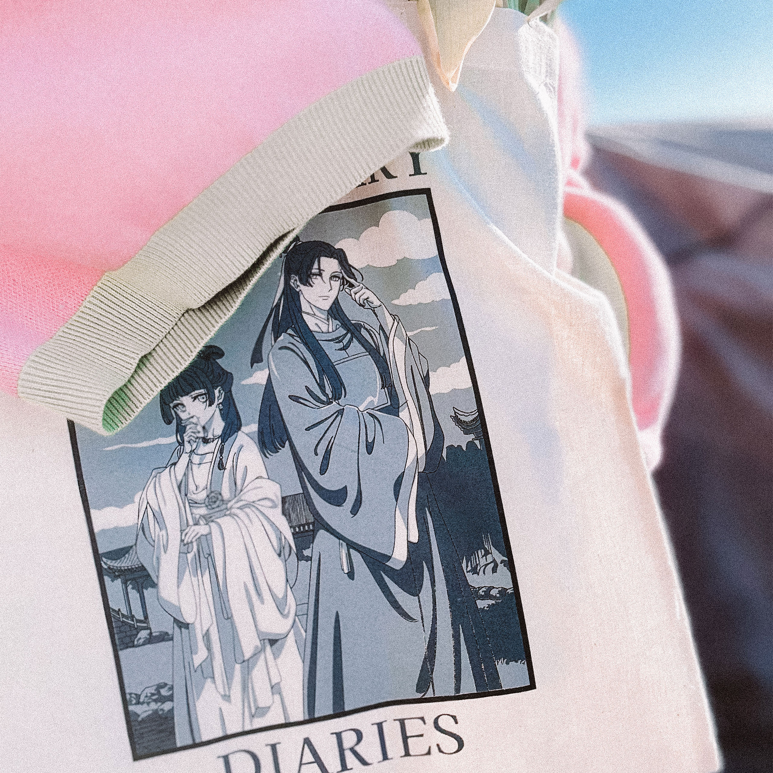 Tote bag de Maomao y Jinshi para fans de The Apothecary Diaries