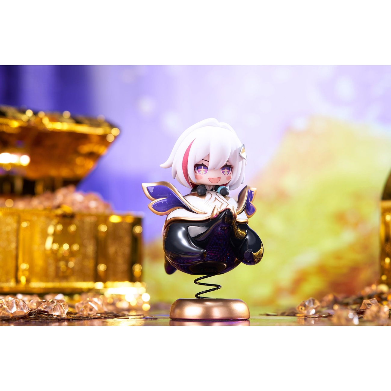 Honkai: Star Rail PVC Statue Topaz & Numby Chibi Chara Yurayura Stand 10 cm