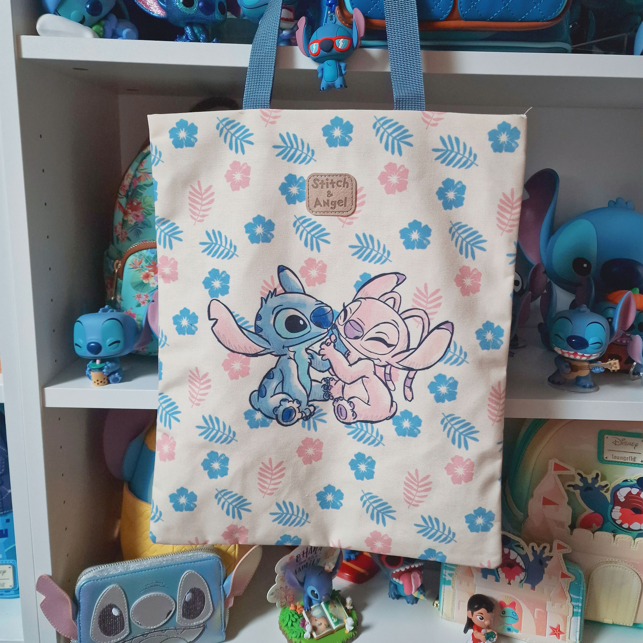 Lilo & Stitch - Angel und Stitch Shopper Tasche