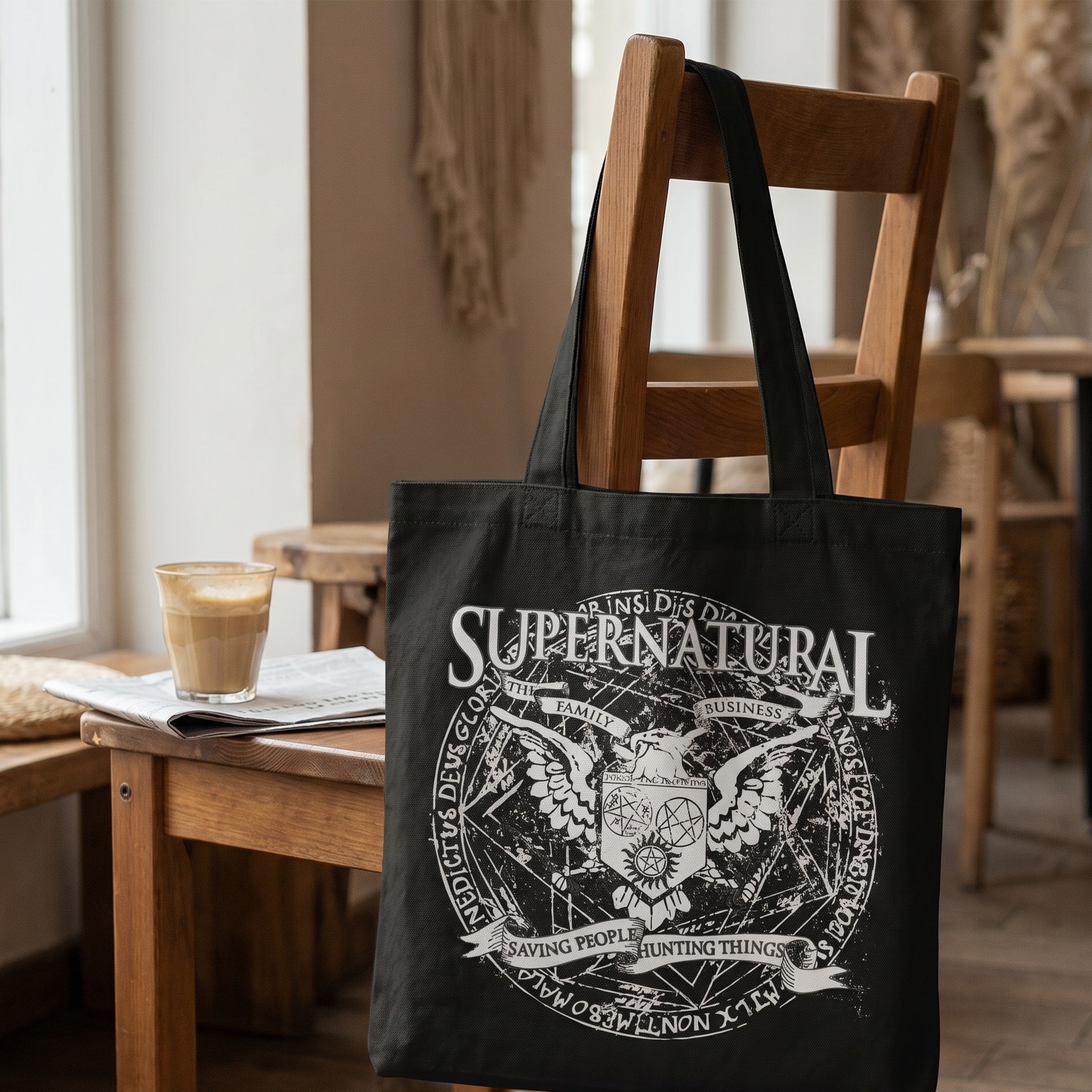 Supernatural - Winchester Family Business Borsa in tela