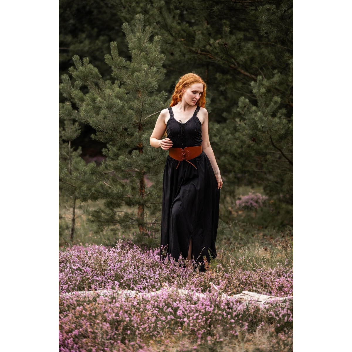 Medieval Bodice Dress Jasmine black