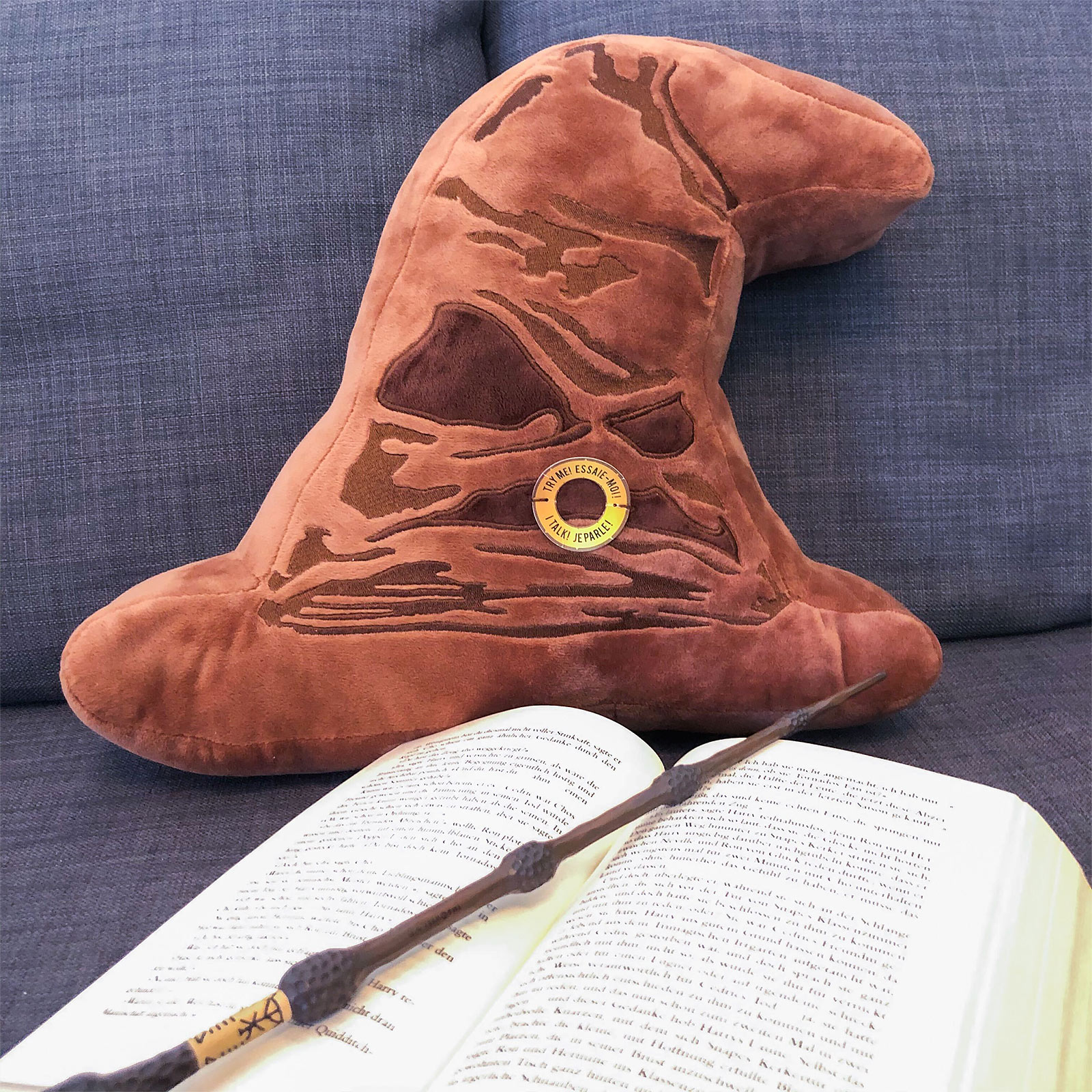 Harry Potter - Talking Hat Pillow with Sound