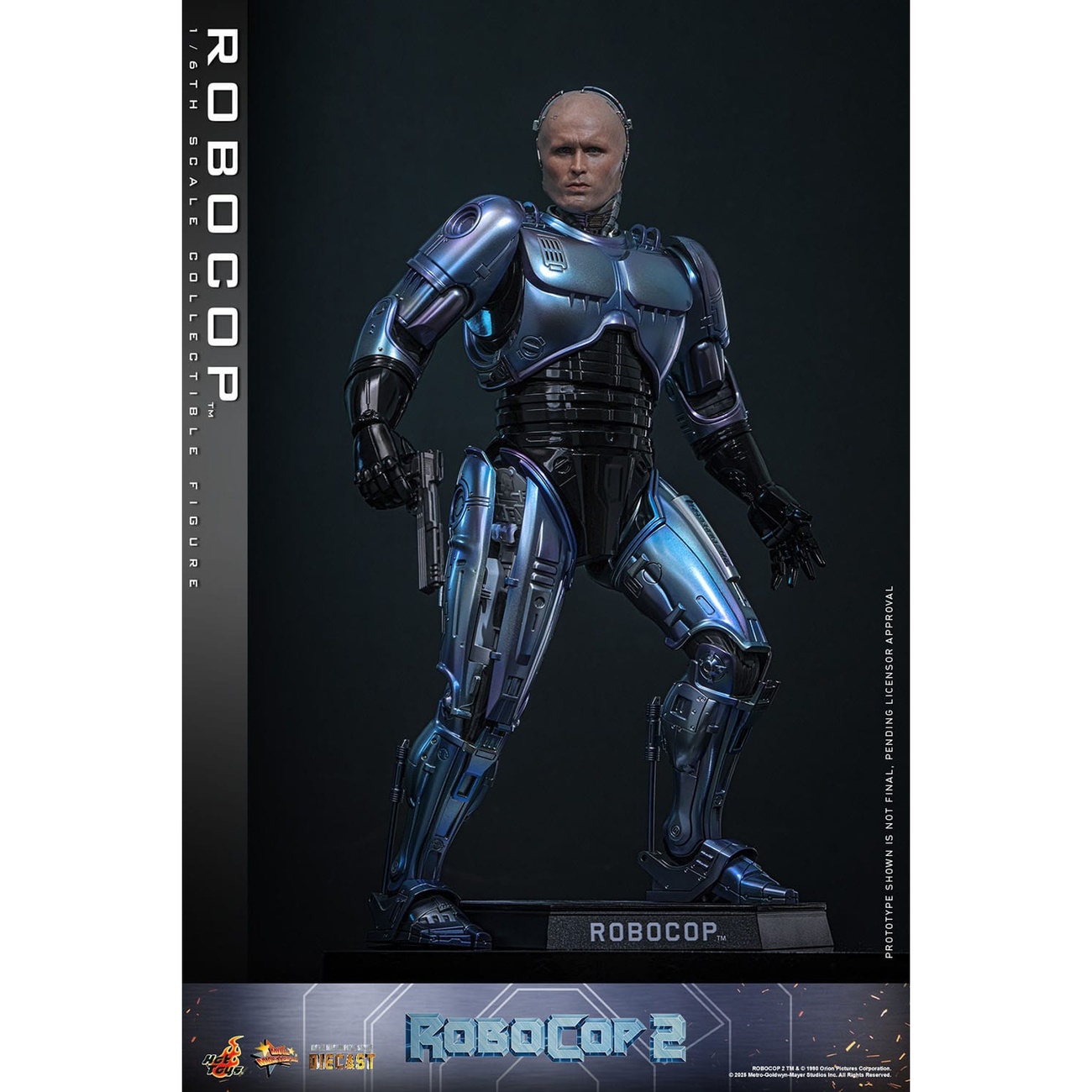 RoboCop Masterpiece action figure diecast 1:6 - RoboCop 2
