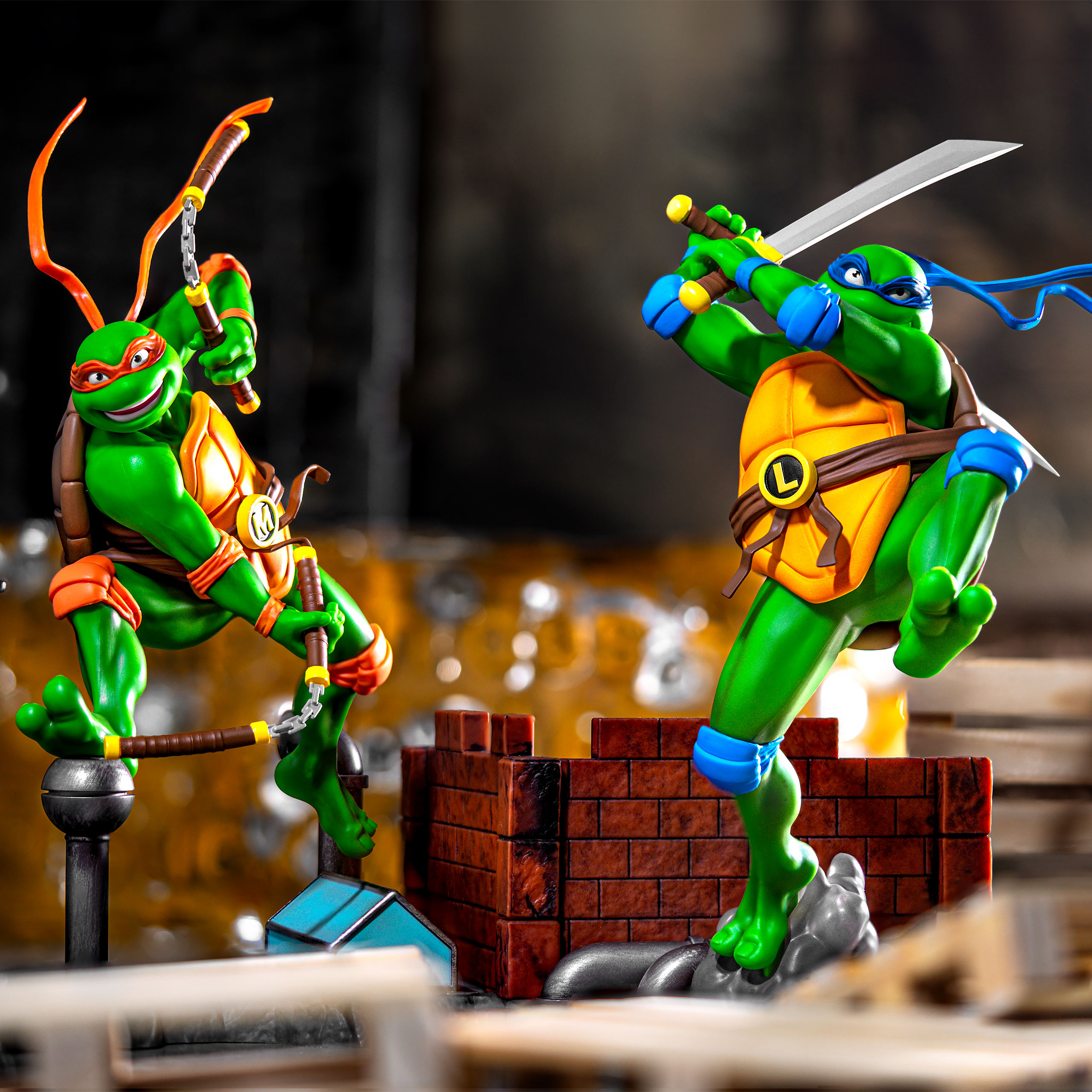 Teenage Mutant Ninja Turtles - Figura SFC de Leonardo