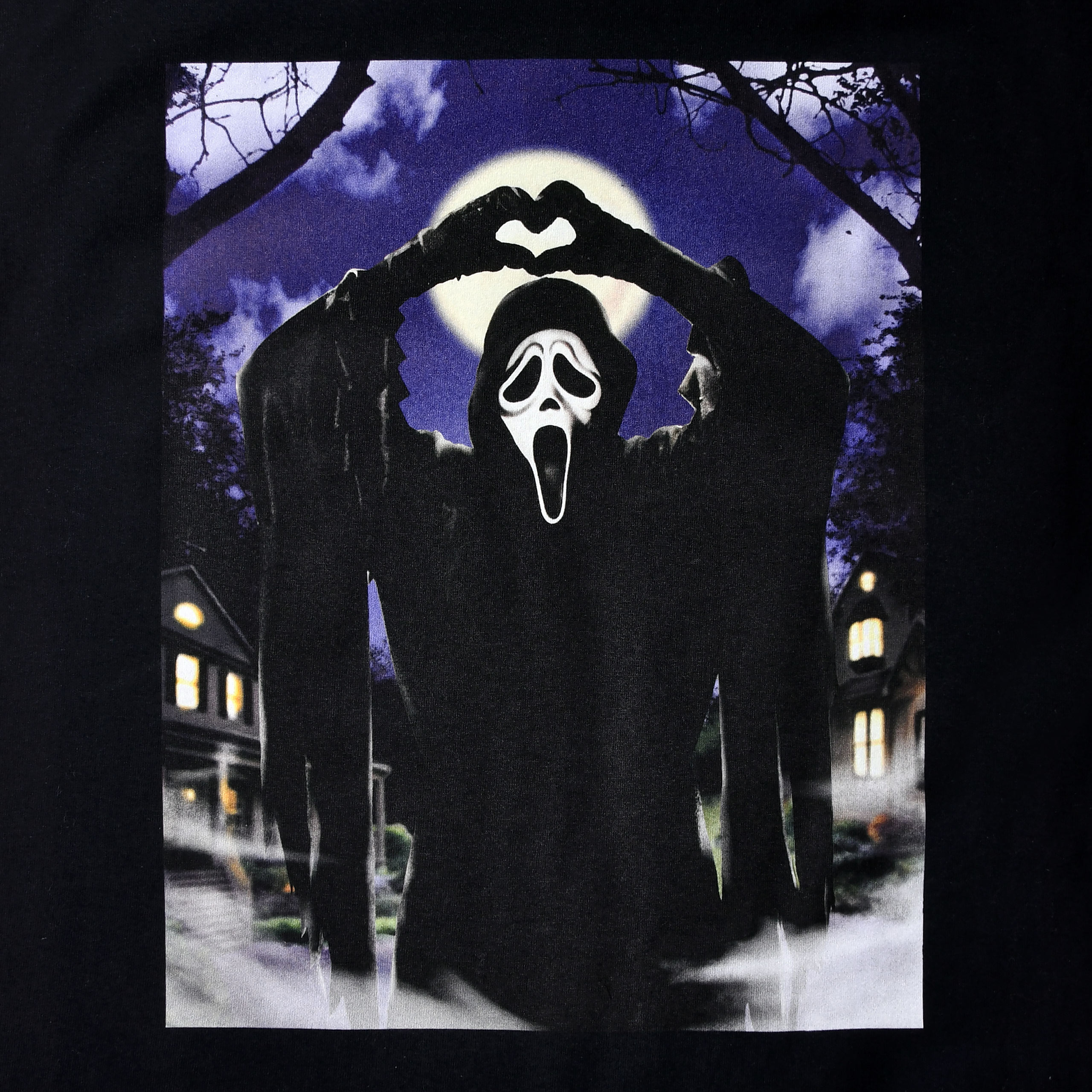 Ghost Face - Hearts T-Shirt Black