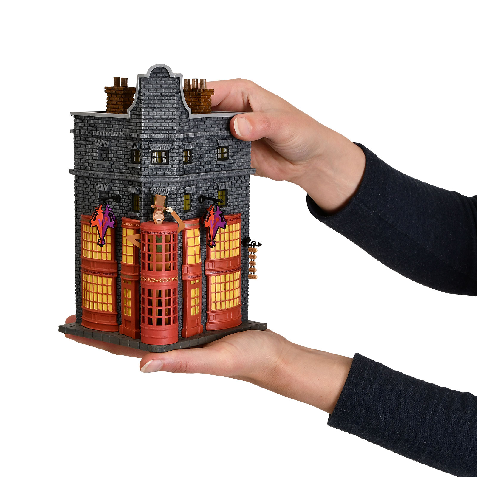 Weasleys Zauberhafte Zauberscherze Miniatur Replik mit Beleuchtung - Harry Potter
