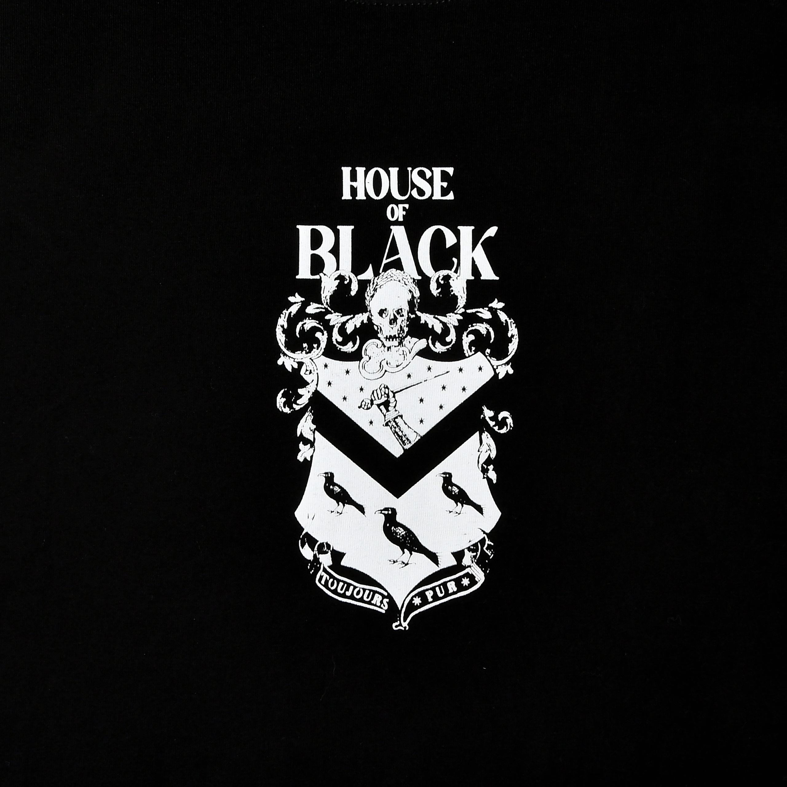 Harry Potter - T-shirt House of Black nera