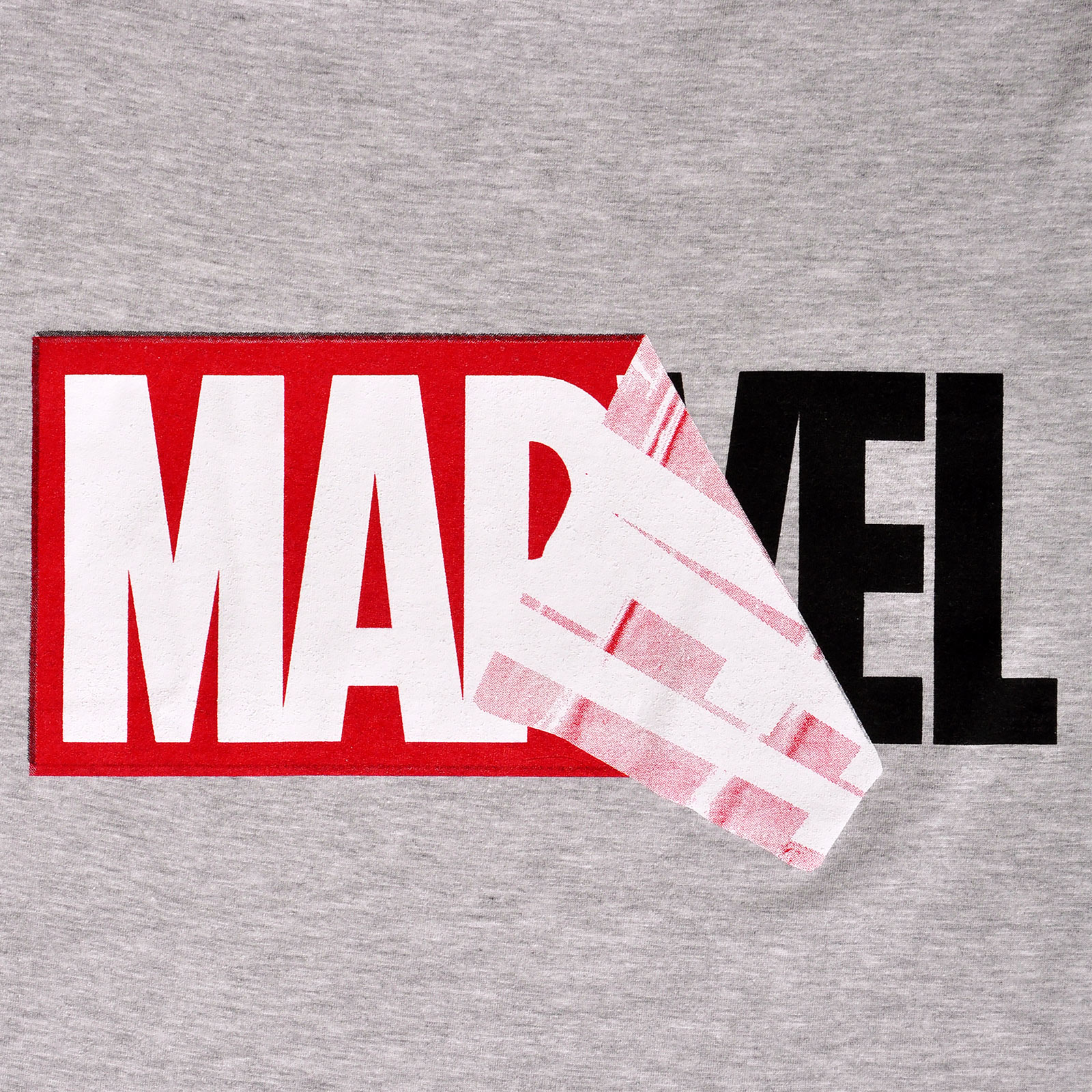 Marvel - Logo Reveal T-Shirt grijs