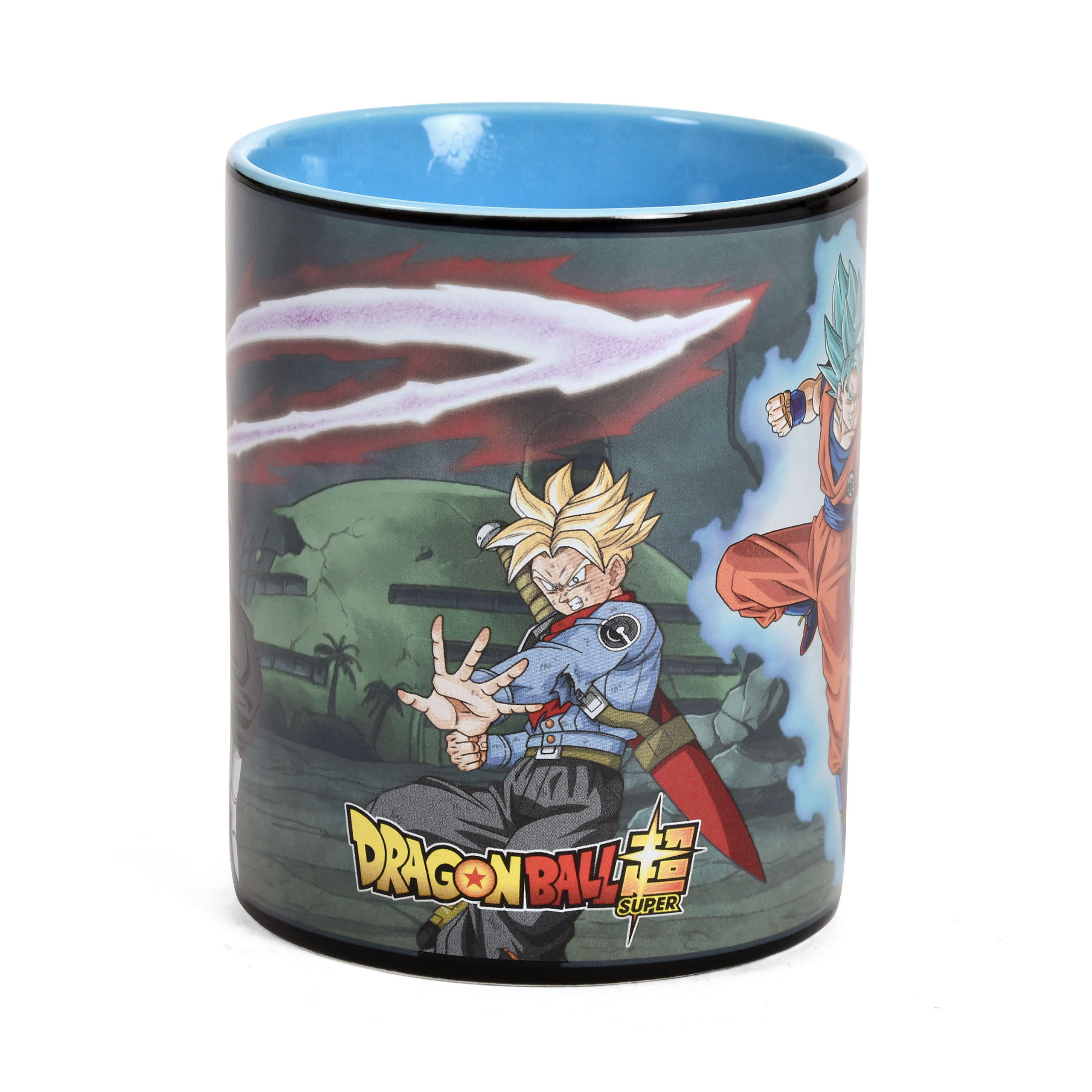 Dragon Ball Super - Taza con efecto térmico Saiyans