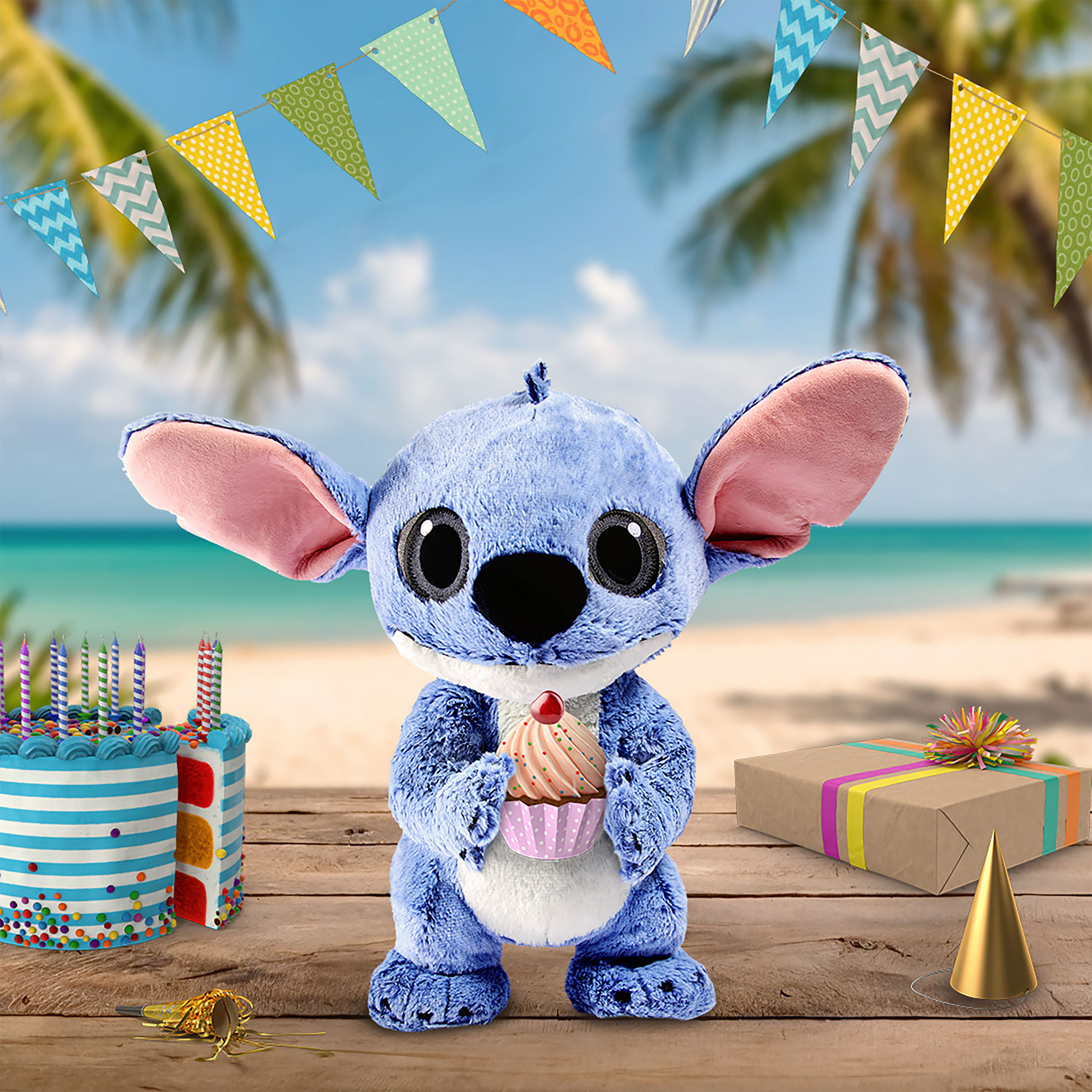 Disney Stitch Live Action Plüsch Figur - Lilo & Stitch