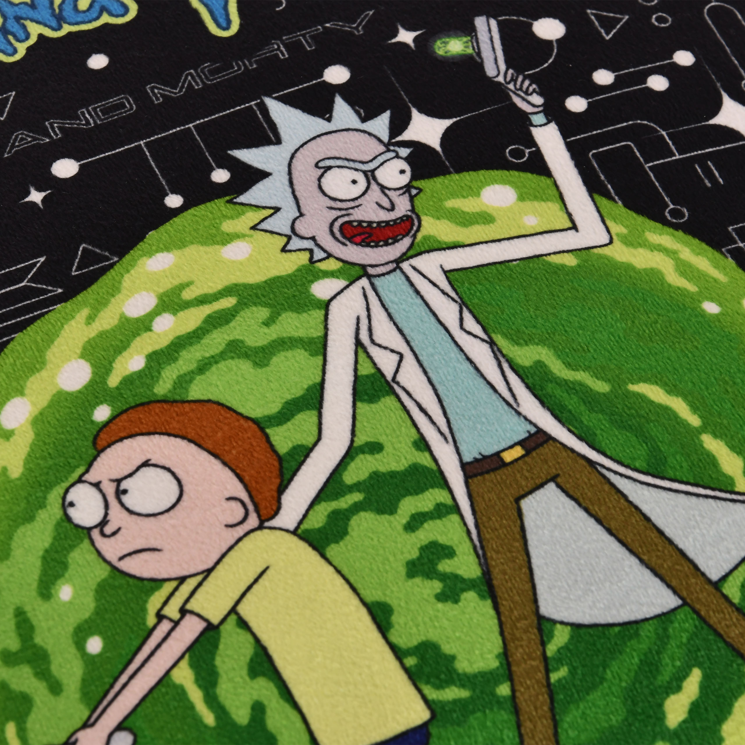 Rick e Morty - Cuscino Portale e Scienza