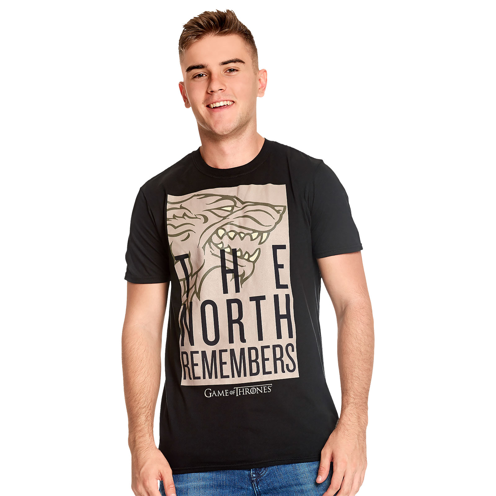 Game of Thrones - The North Remembers Stark T-Shirt schwarz