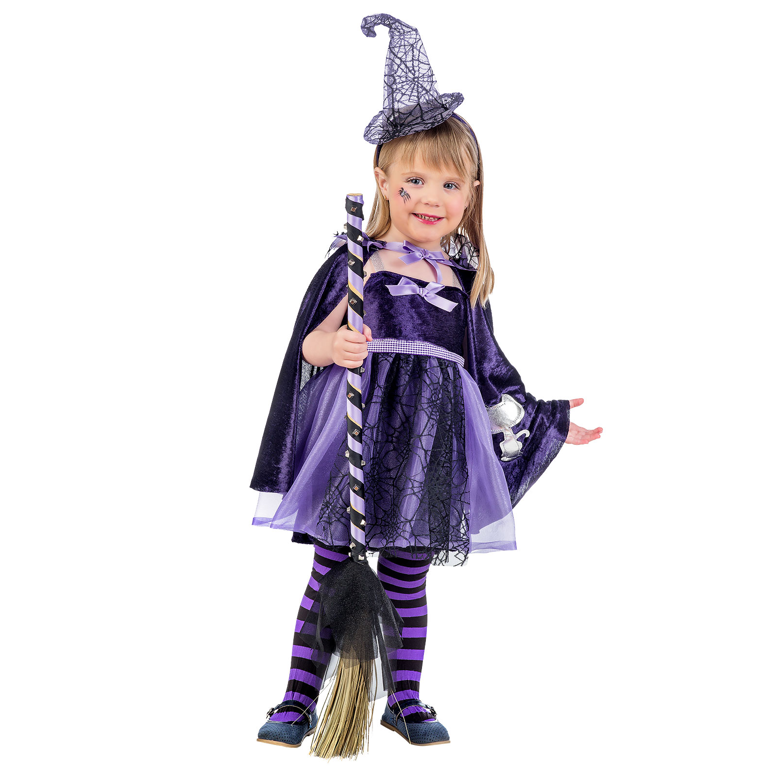 Zauberhexe - Kostüm Kinder lila