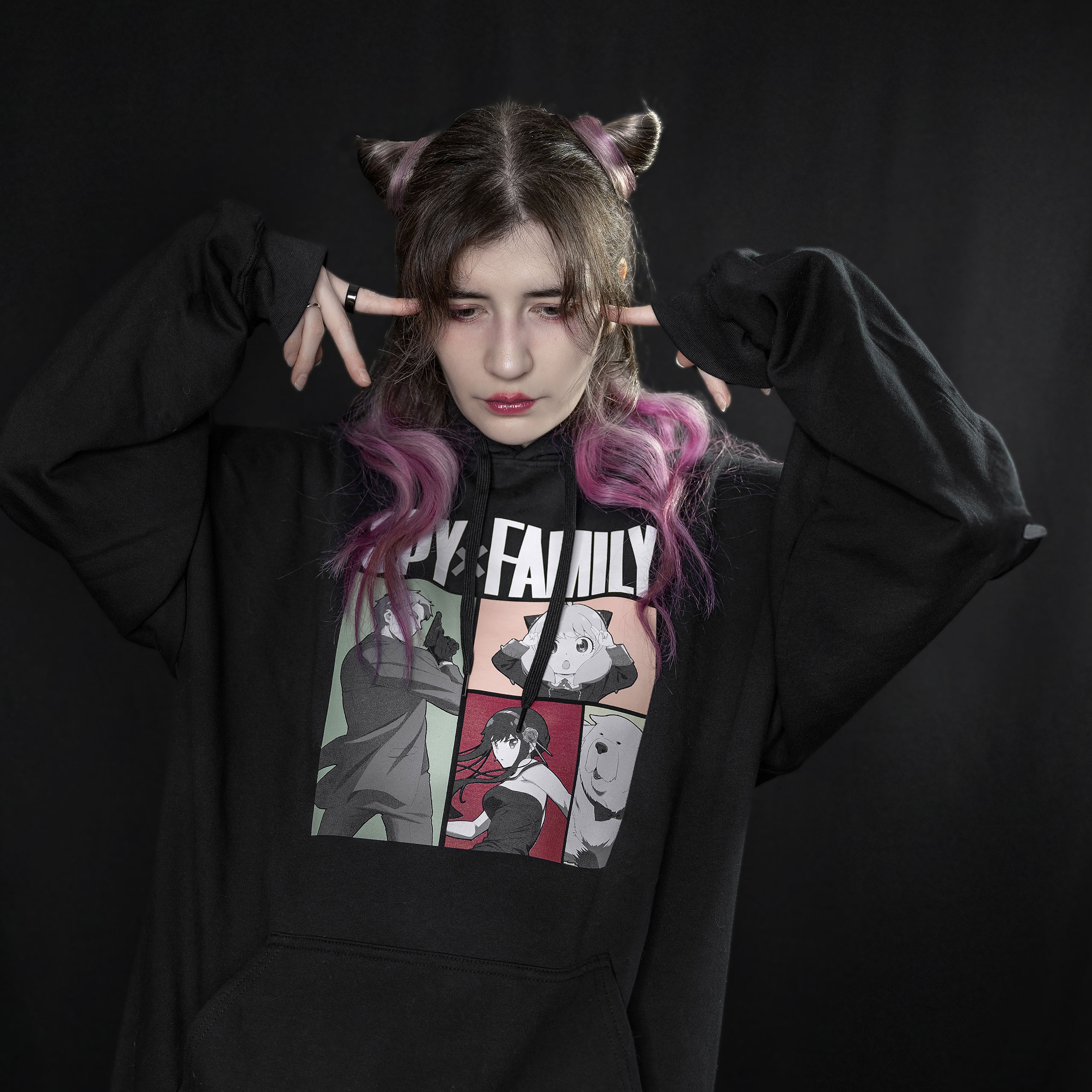 Spy x Family - Sudadera con capucha Family Forger