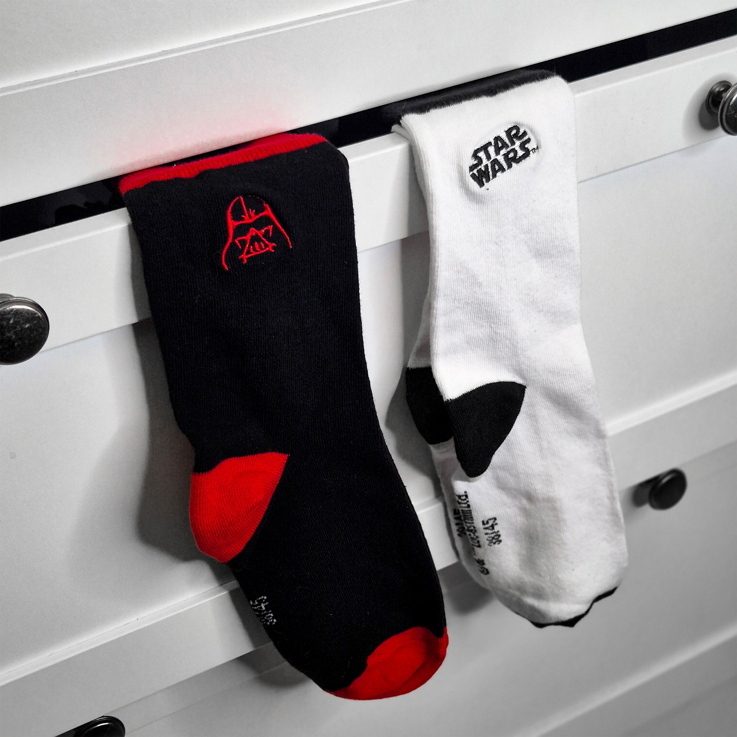 Star Wars – Zestaw skarpet Darth Vader Logo (2 pary)