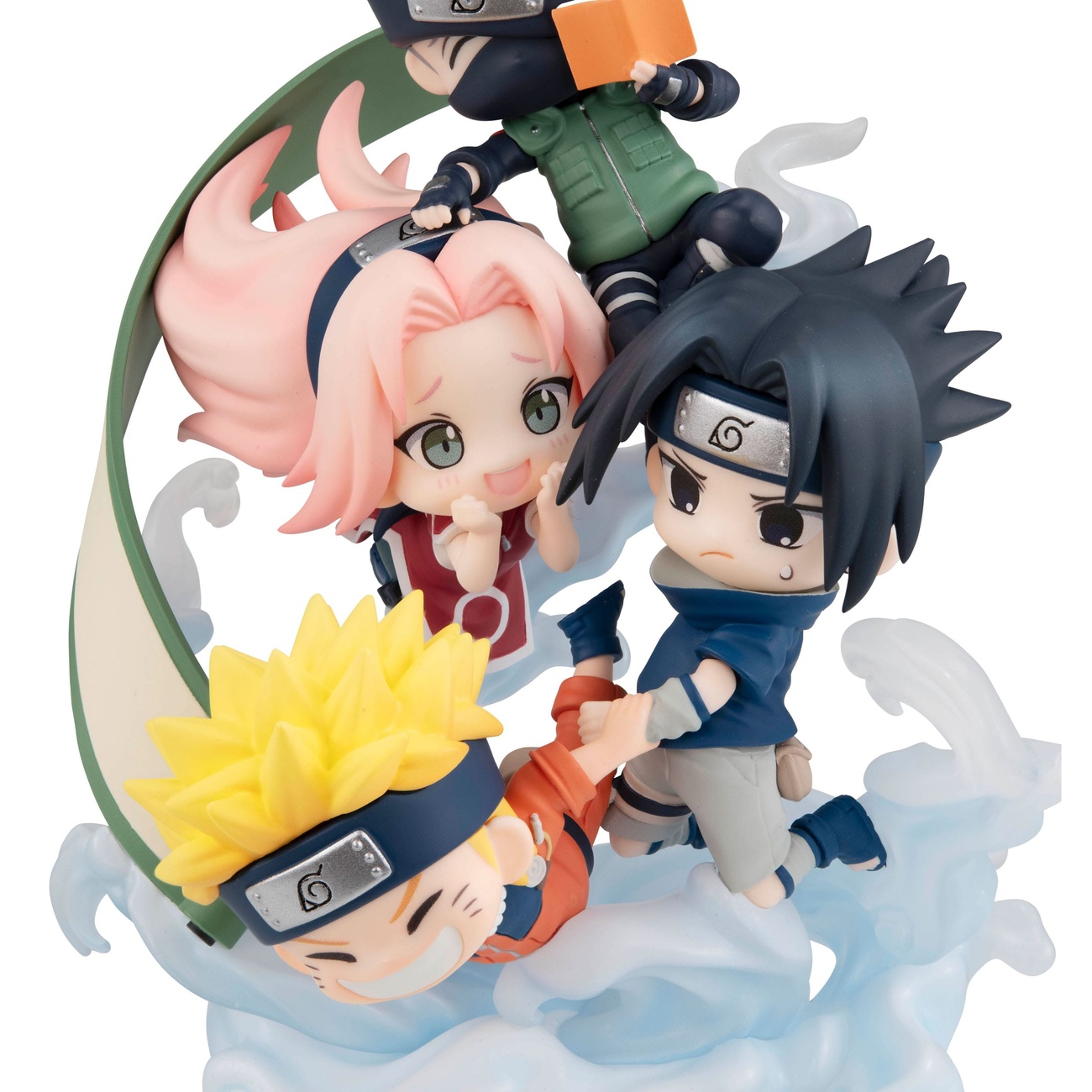 Naruto Shippuden FigUnity PVC Mini-Statue Gather here, Team 7 13 cm
