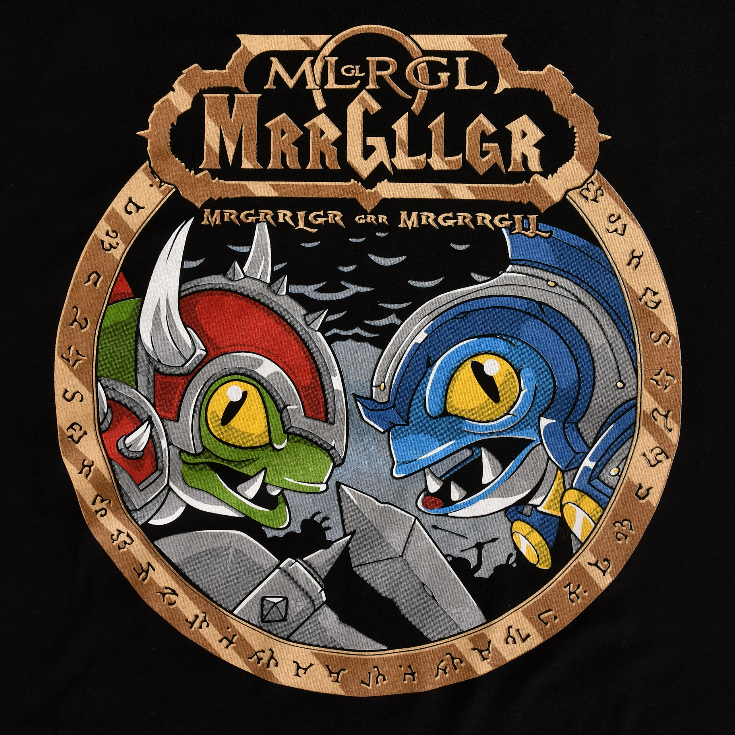 World of Warcraft - T-shirt Murlocs Noir