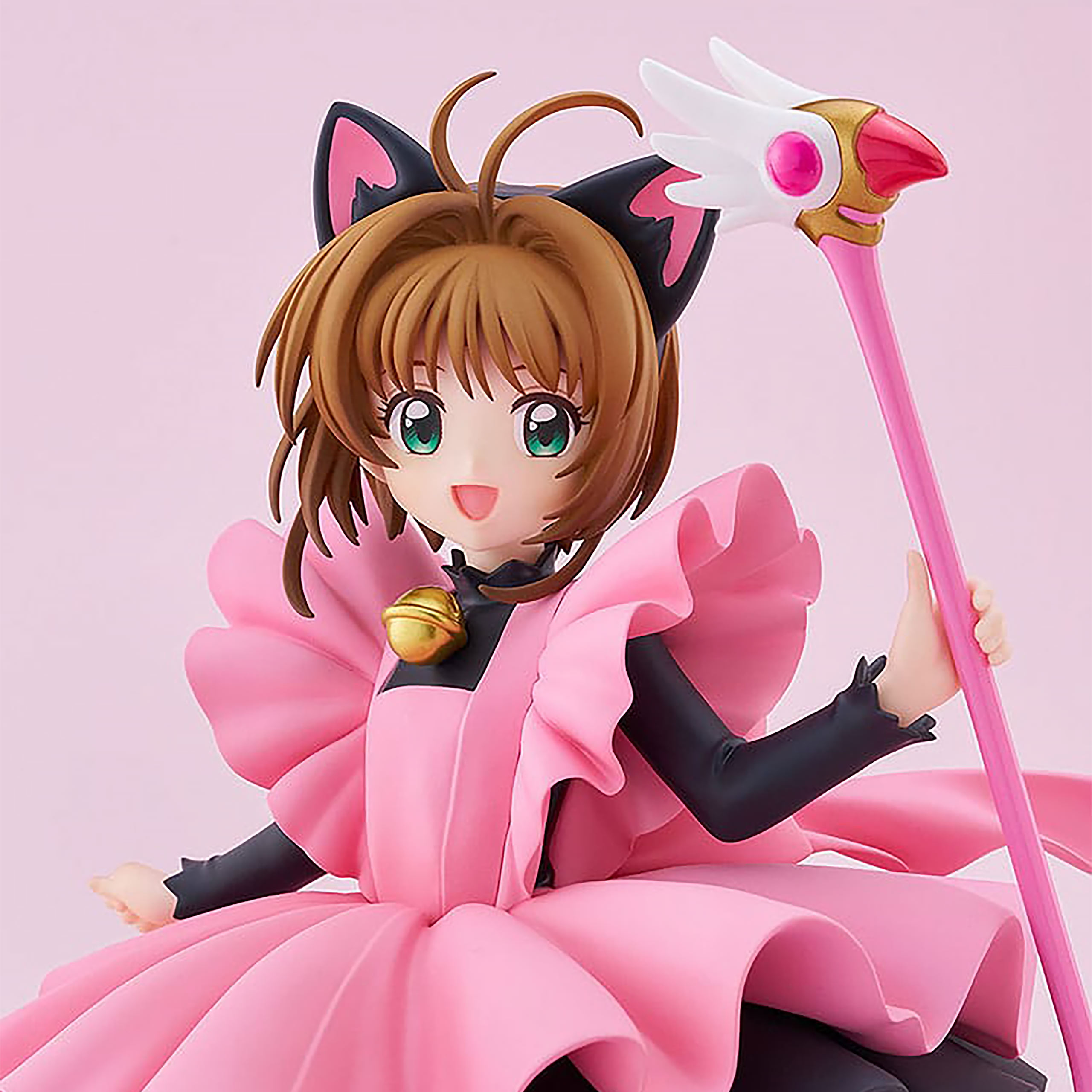 Card Captor Sakura - Figurine Kinomoto Sakura Version Costume de Chat Noir Taille L