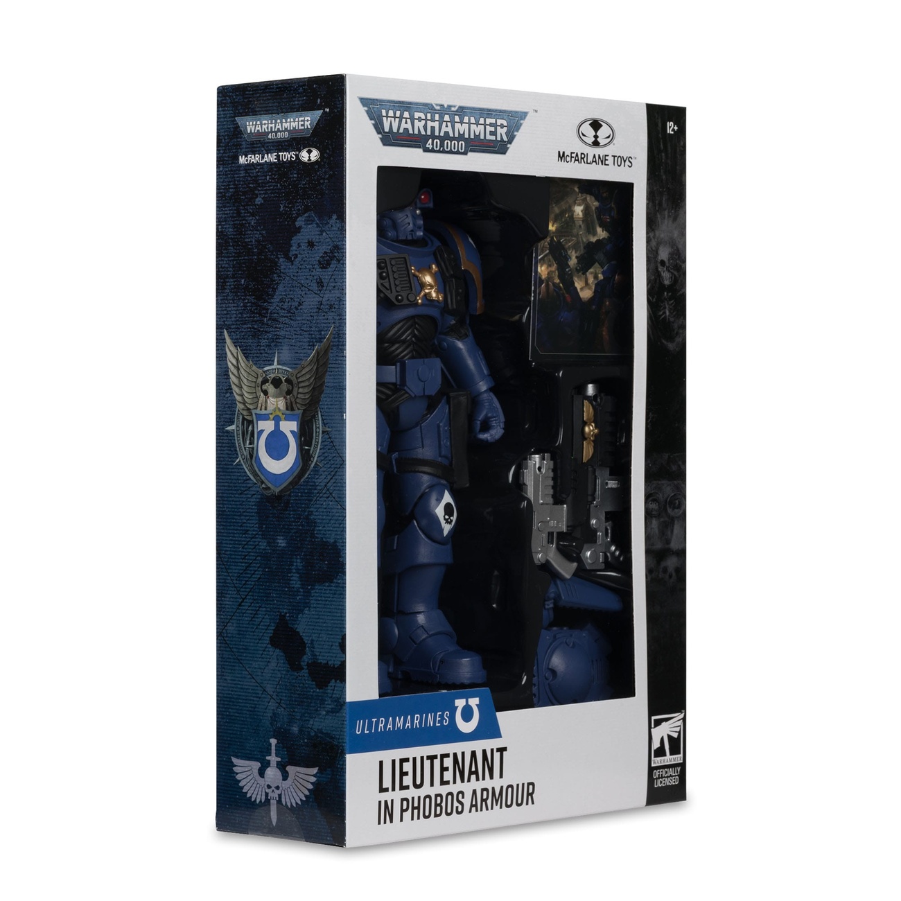 Warhammer 40k - Lieutenant in Phobos Armor (Ultramarines) Actionfigur 18cm