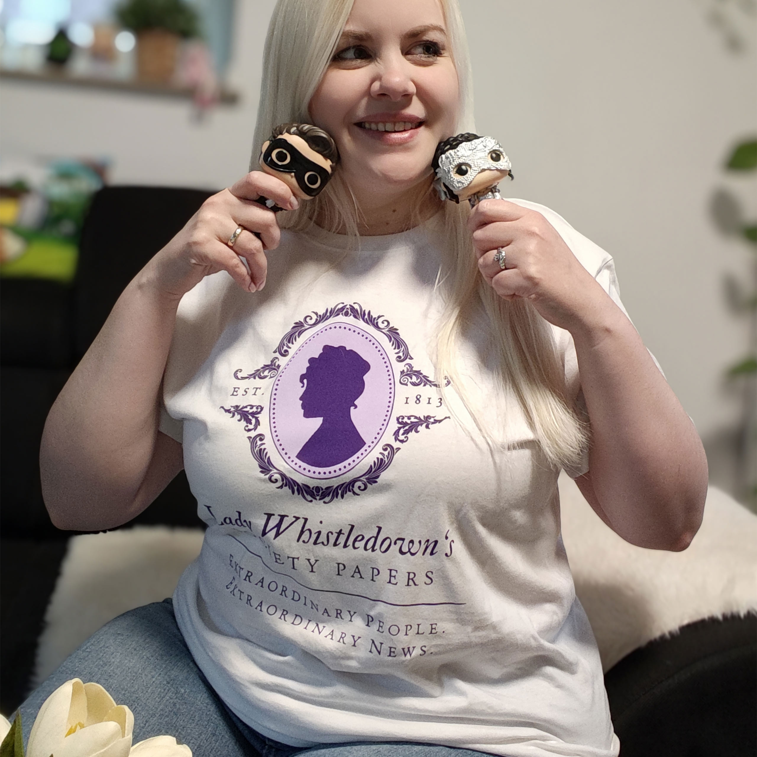 T-shirt Society Papers per fan di Bridgerton