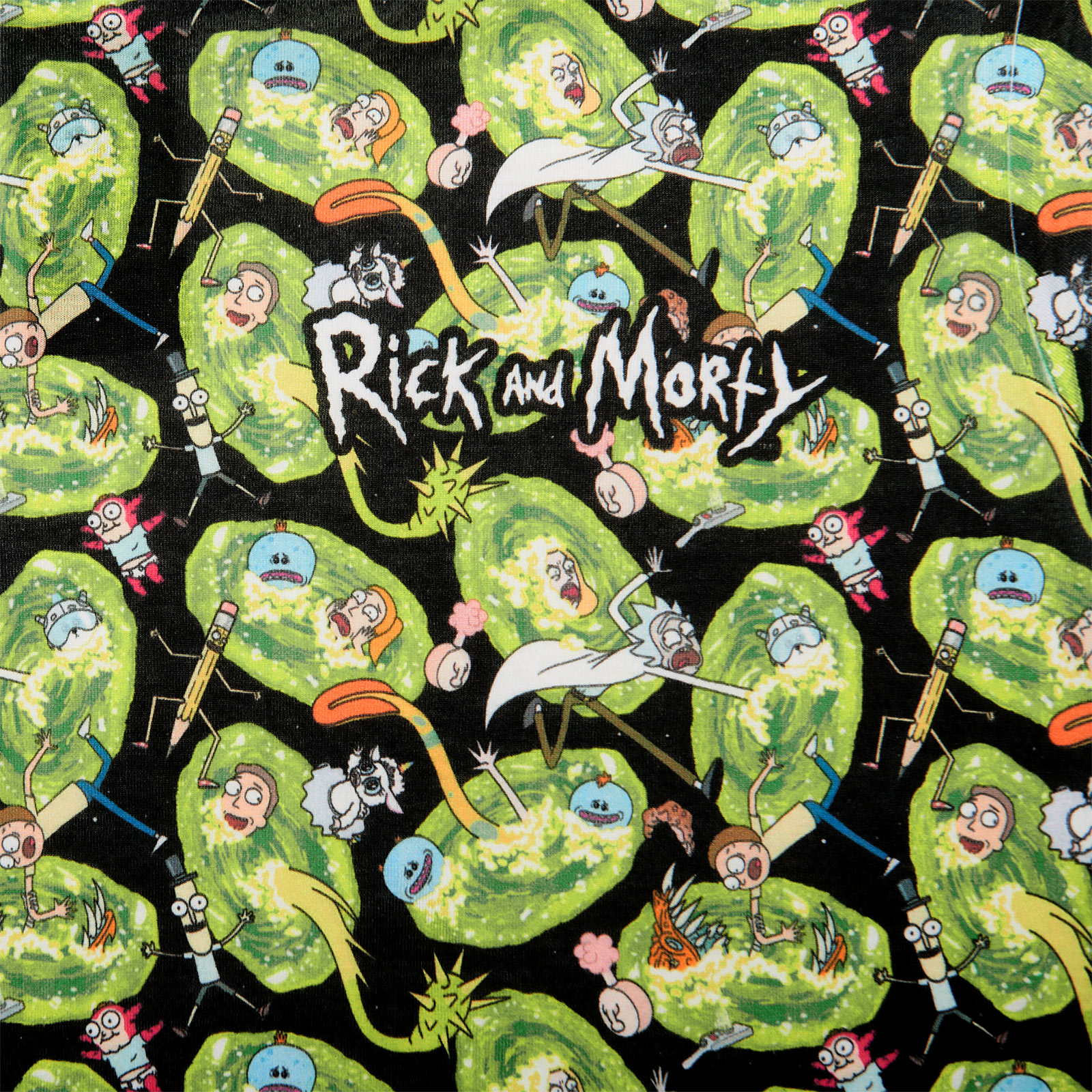 Rick en Morty - Portal Invasion T-shirt
