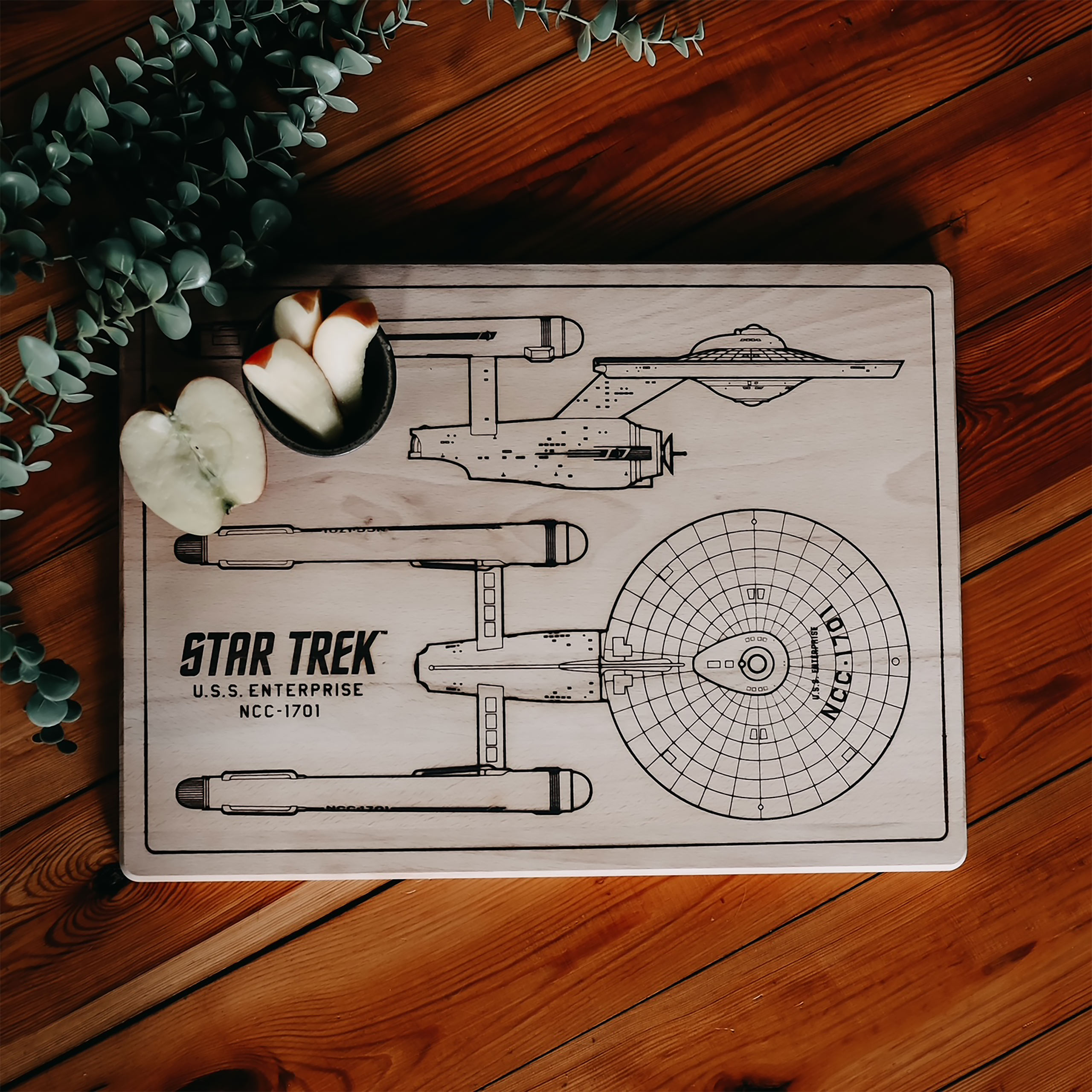 Star Trek - U.S.S. Enterprise Skärbräda