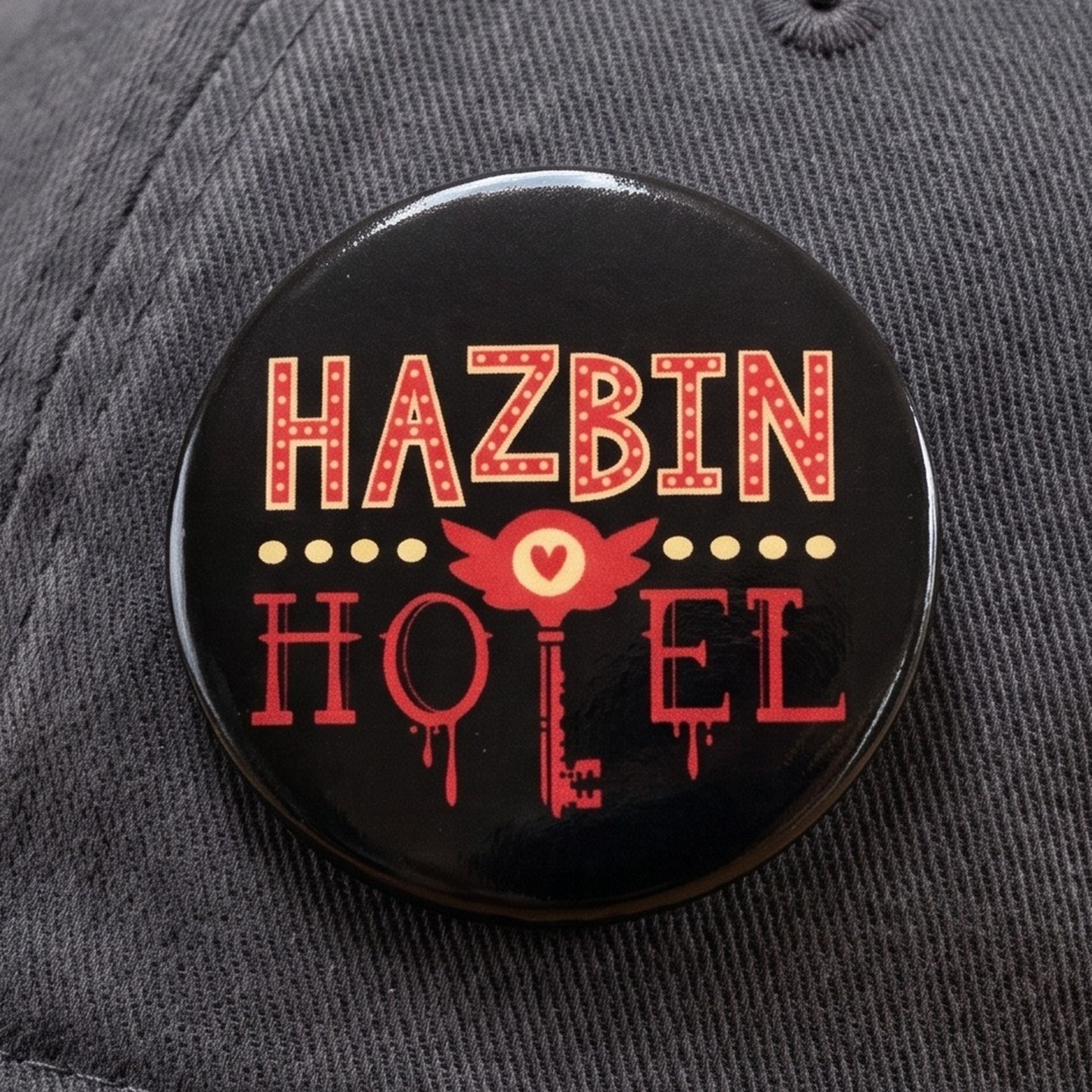 Logo Button voor Hazbin Hotel Fans