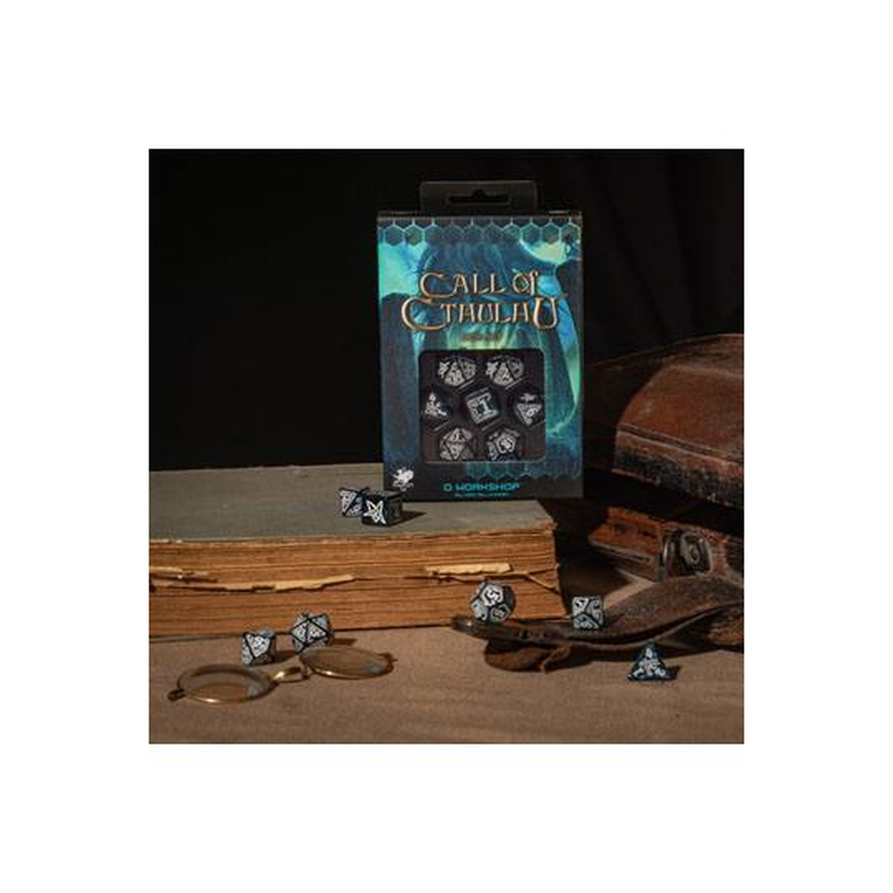 Call of Cthulhu Set de dados Abyssal & White (7)