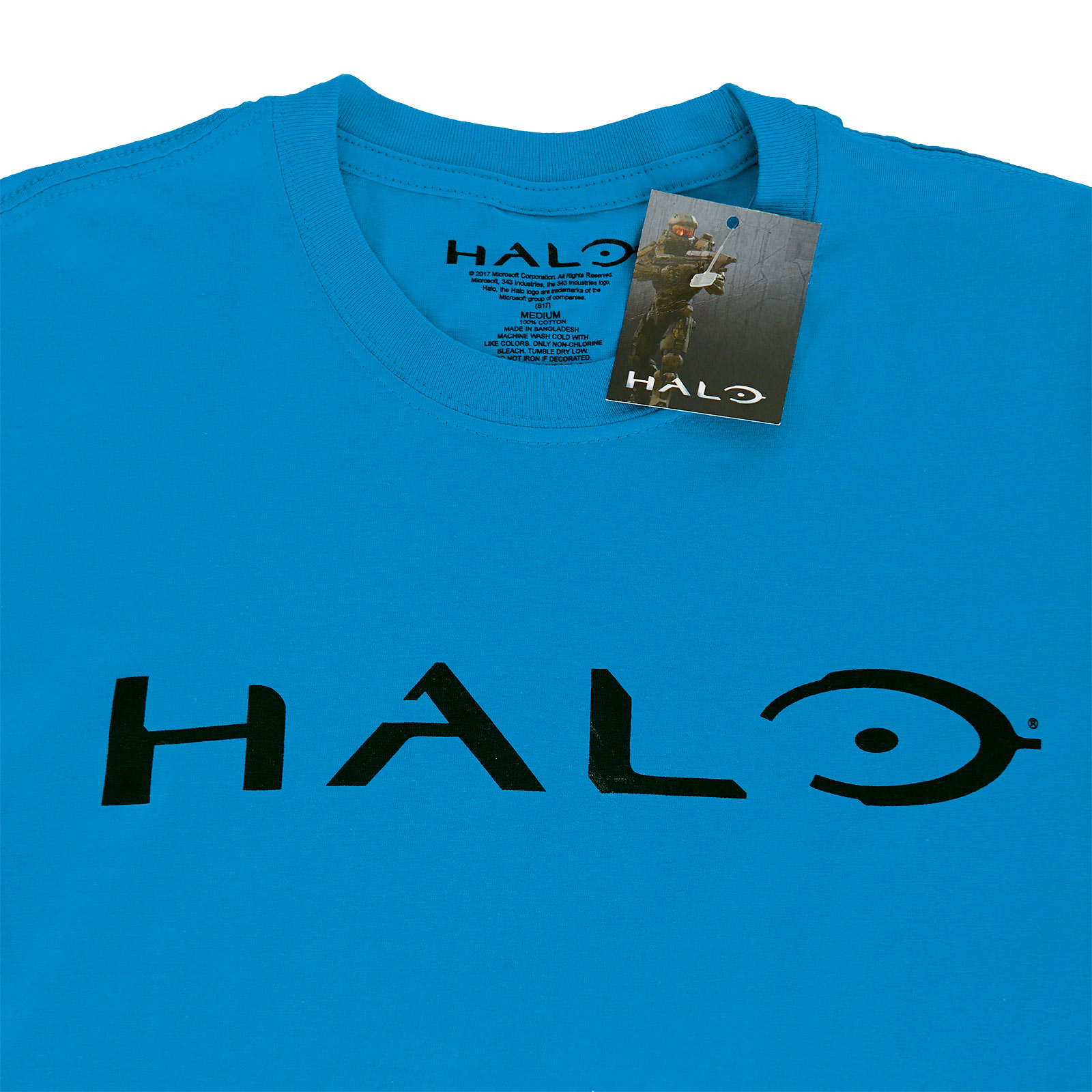 Halo - Logo T-shirt blauw