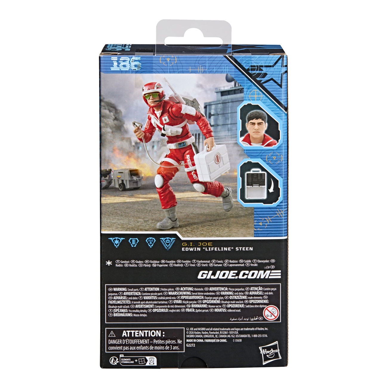 G.I. Joe Classified Series Actionfigur Edwin "Lifeline" Steen 15 cm