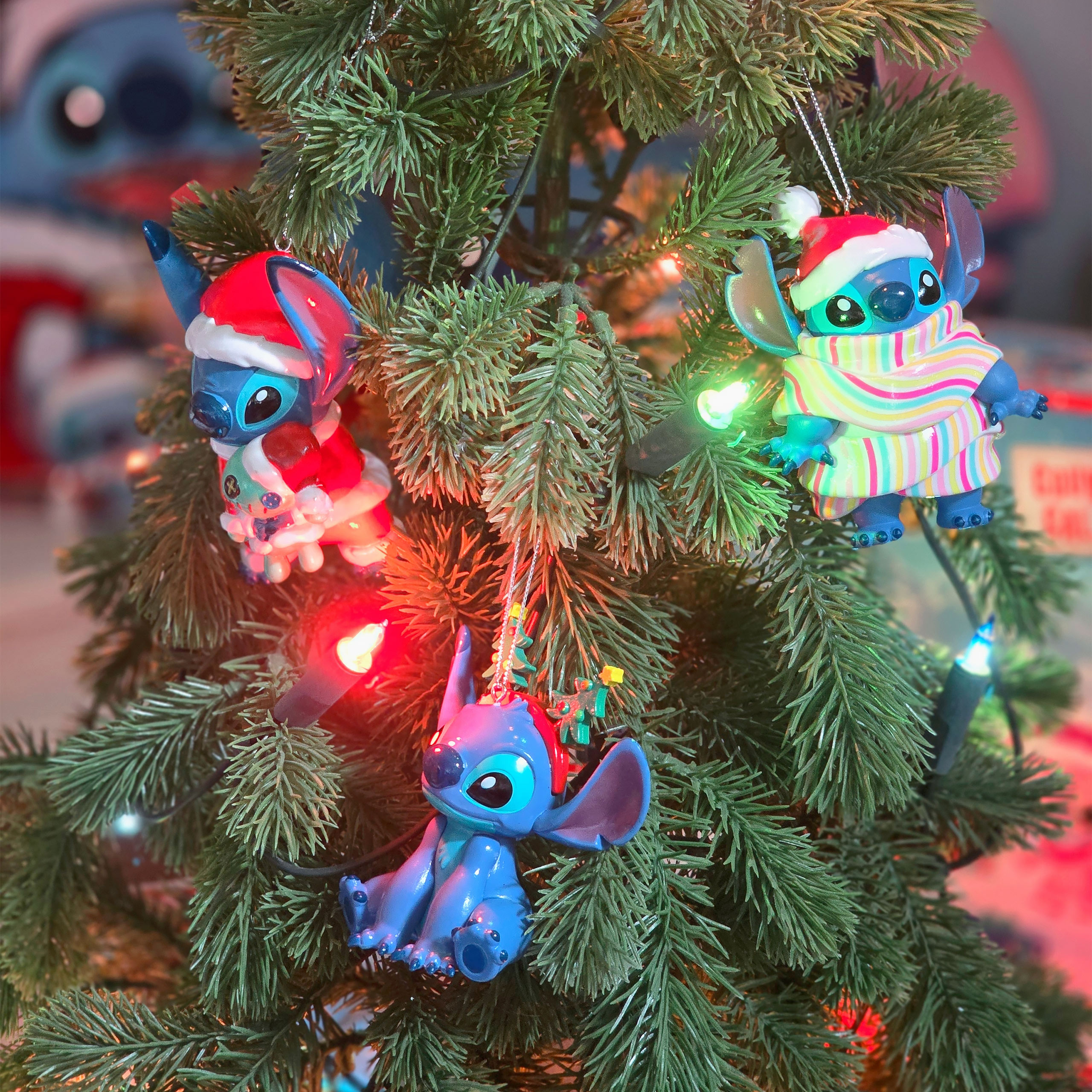 Stitch med Scrump Julgranshänge - Lilo & Stitch