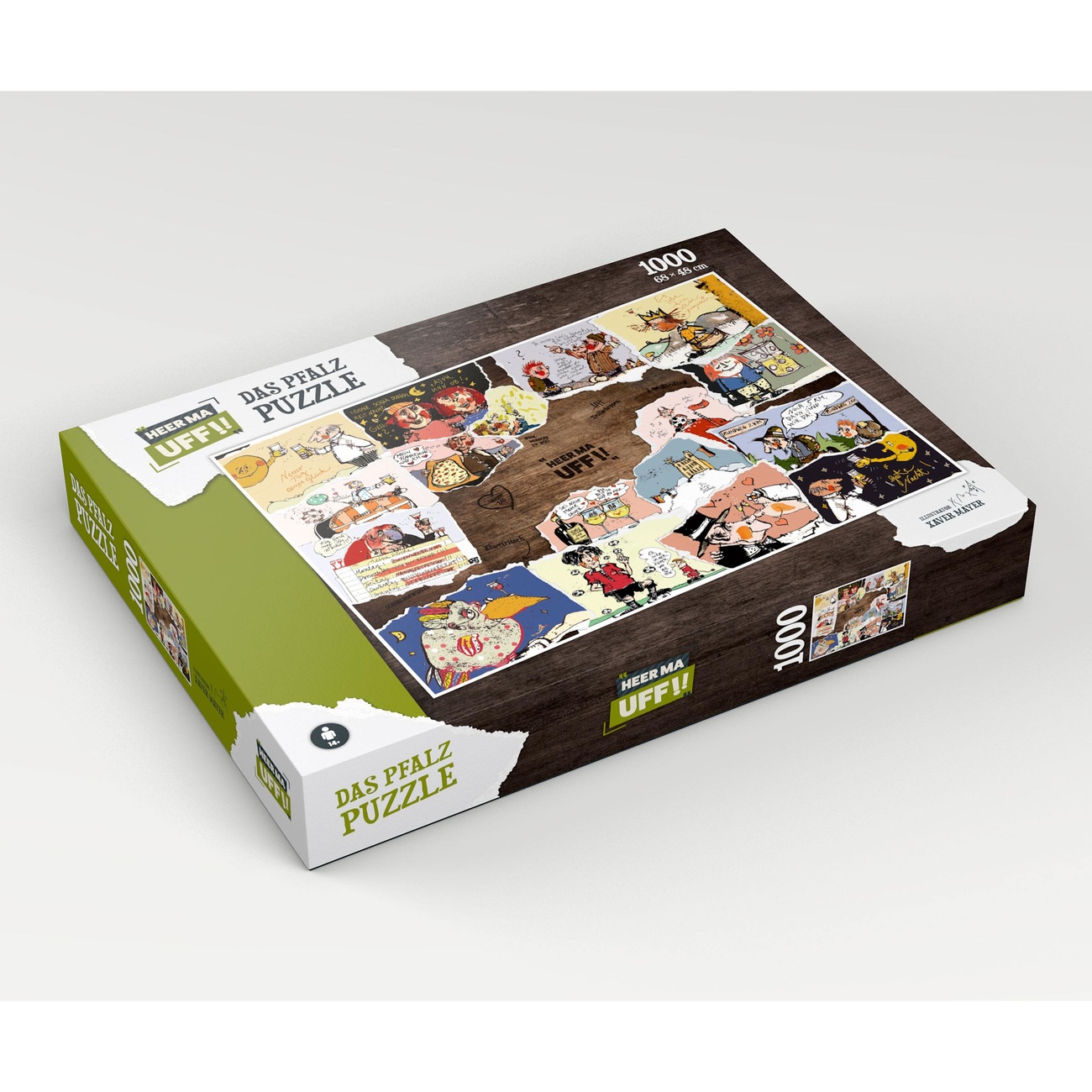 Heer Ma Uff!! - Il puzzle del Palatinato - 1000 pezzi