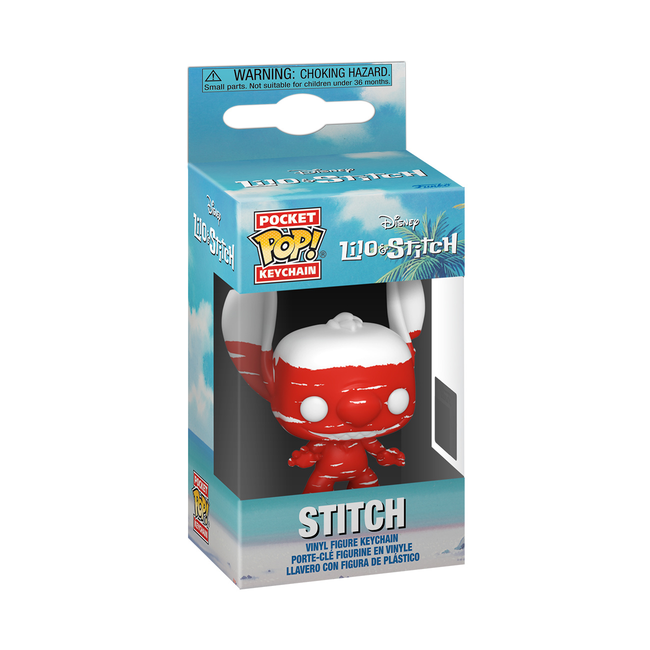 Stitch Badness Level Funko Pop Keychain - Lilo & Stitch