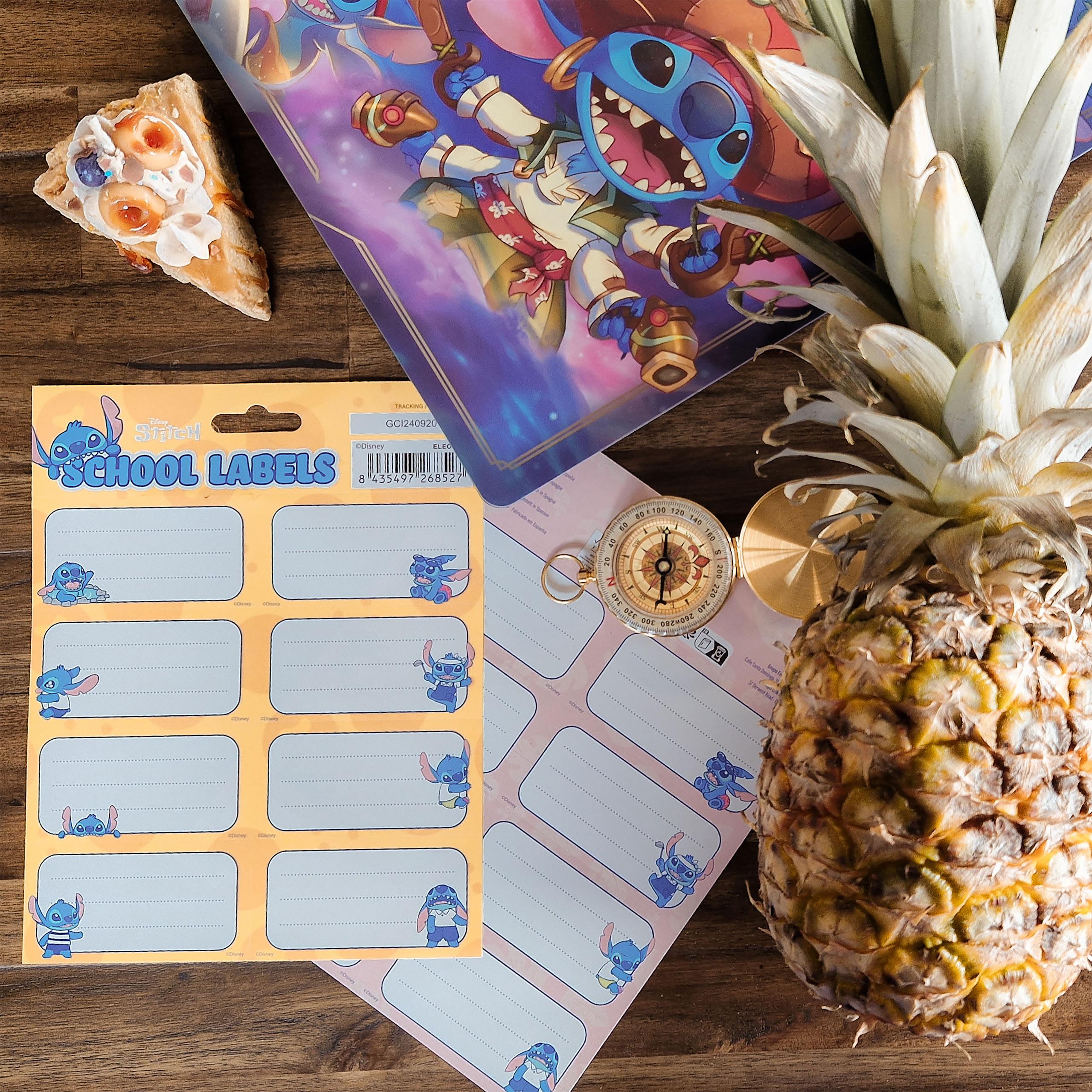 Autocollants scolaires Stitch - Lilo & Stitch