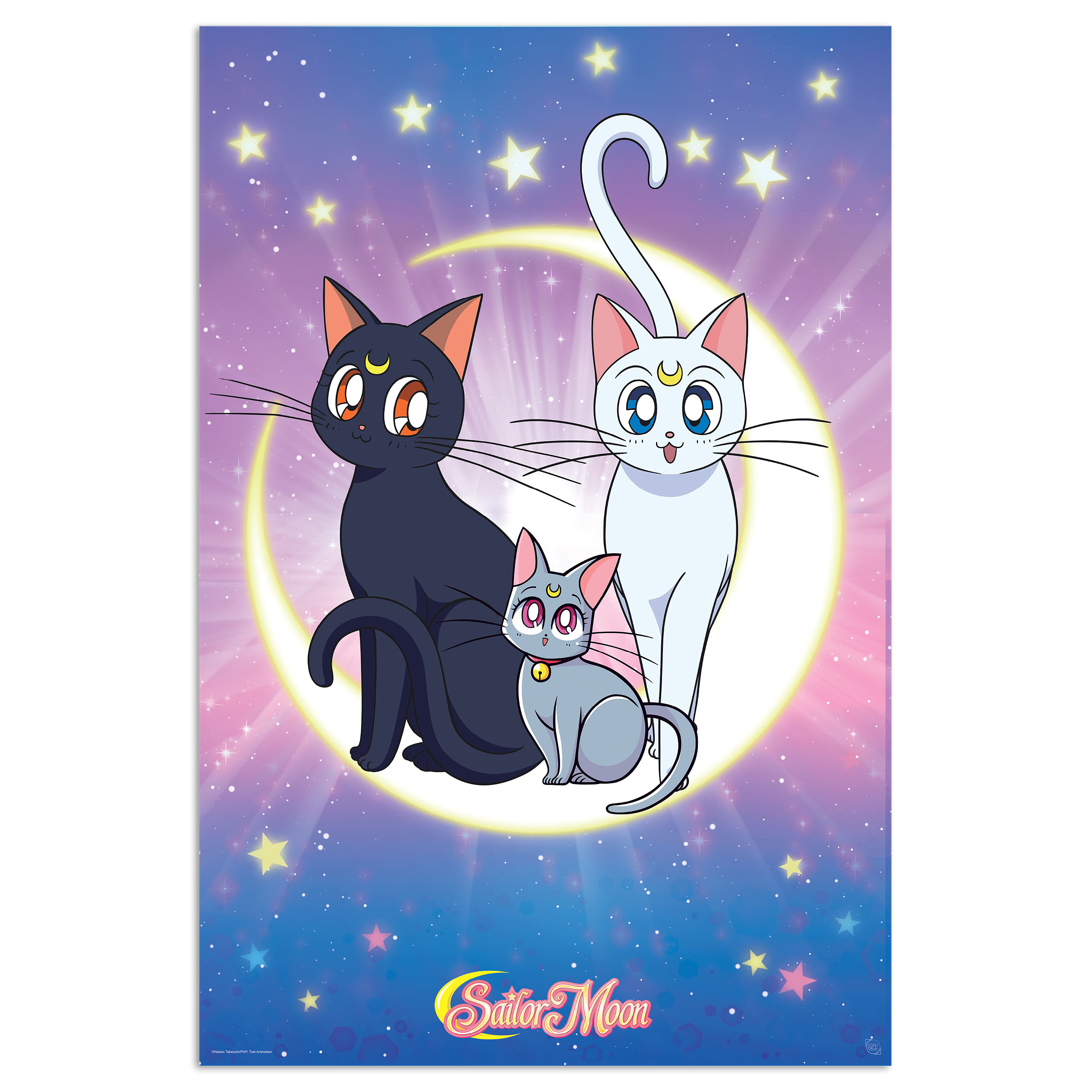 Sailor Moon - Luna, Artemis & Diana Maxi Poster