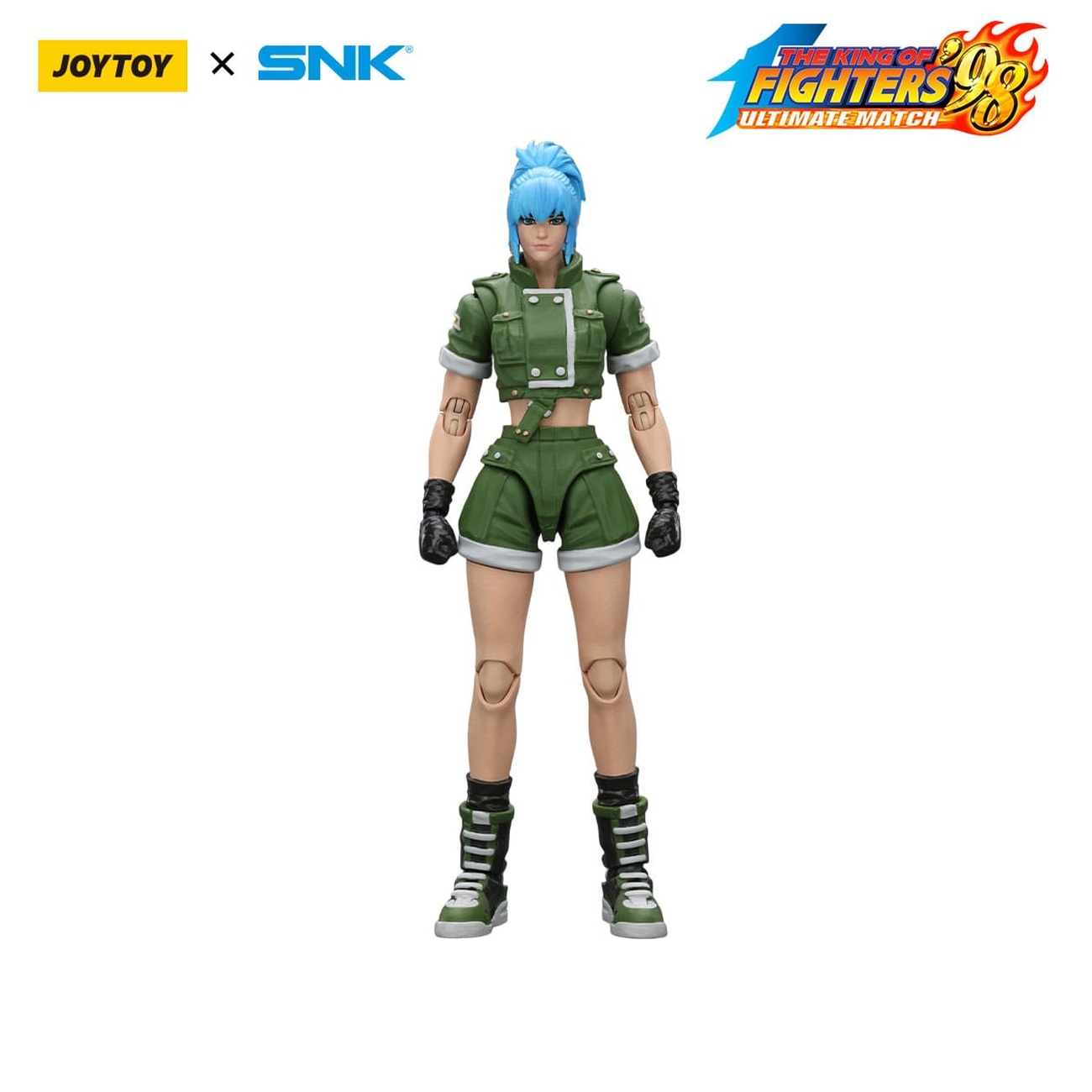The King Of Fighters '98 figura de acción Hero Team Leona Heidern 11 cm