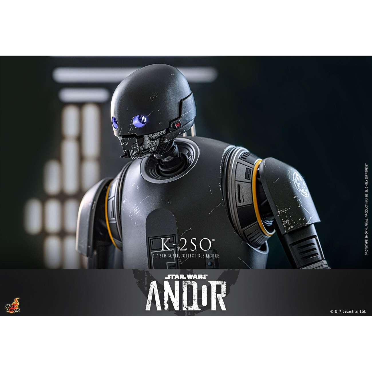 Star Wars : Andor – Figurine articulée K-2SO échelle 1:6